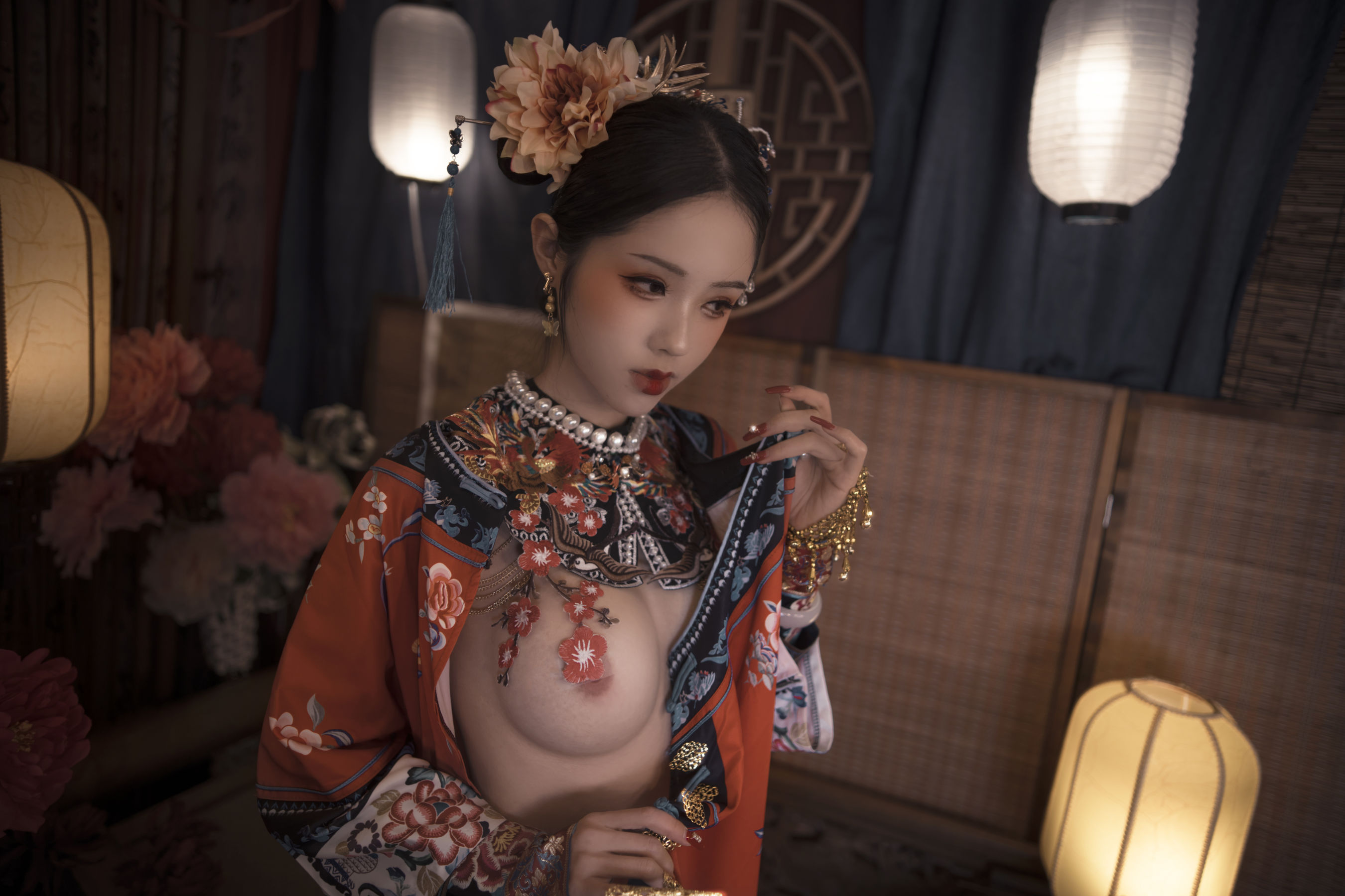 [福利COS] 钛合金大粑粑 - 满清服饰