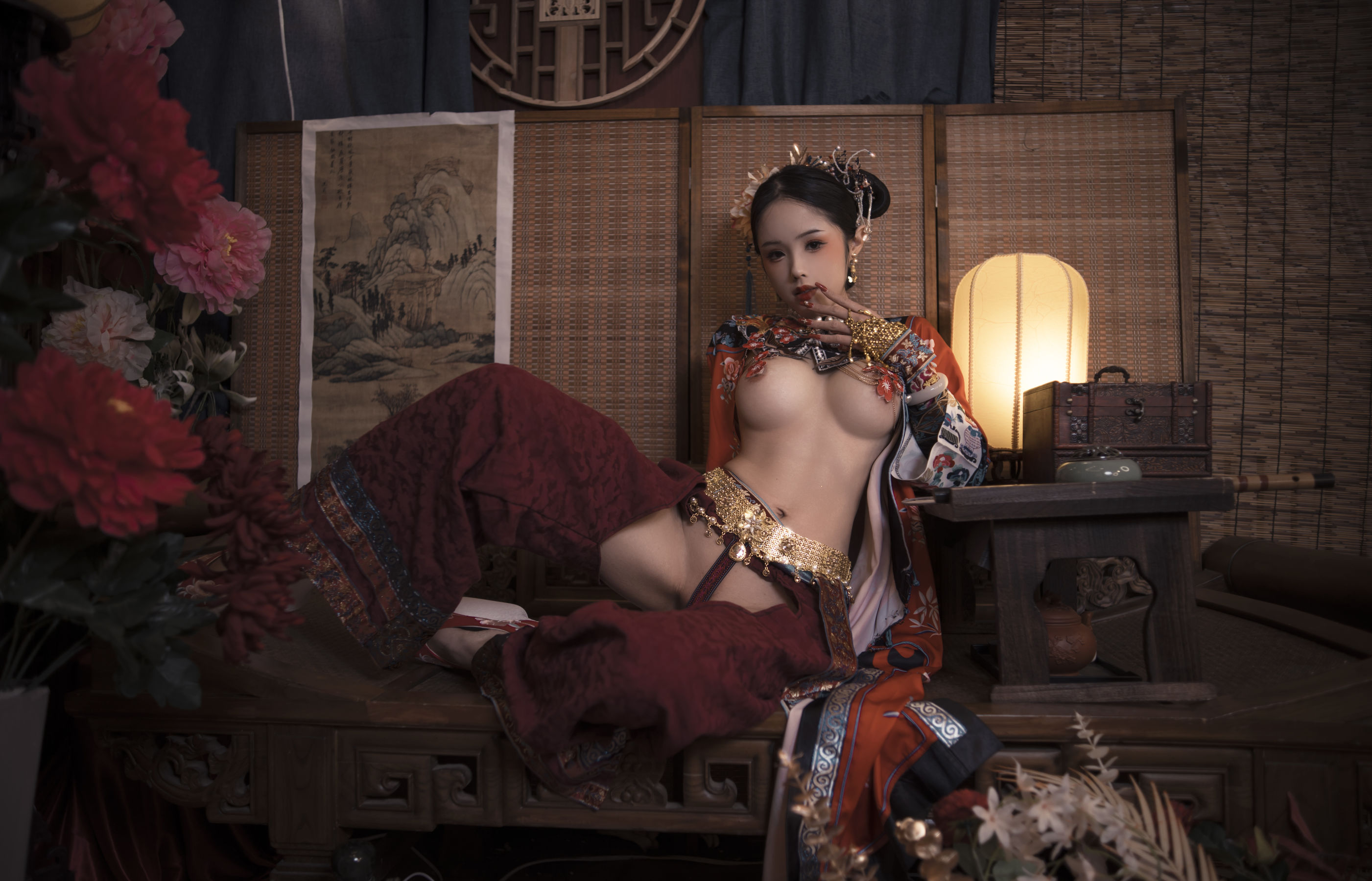 [福利COS] 钛合金大粑粑 - 满清服饰