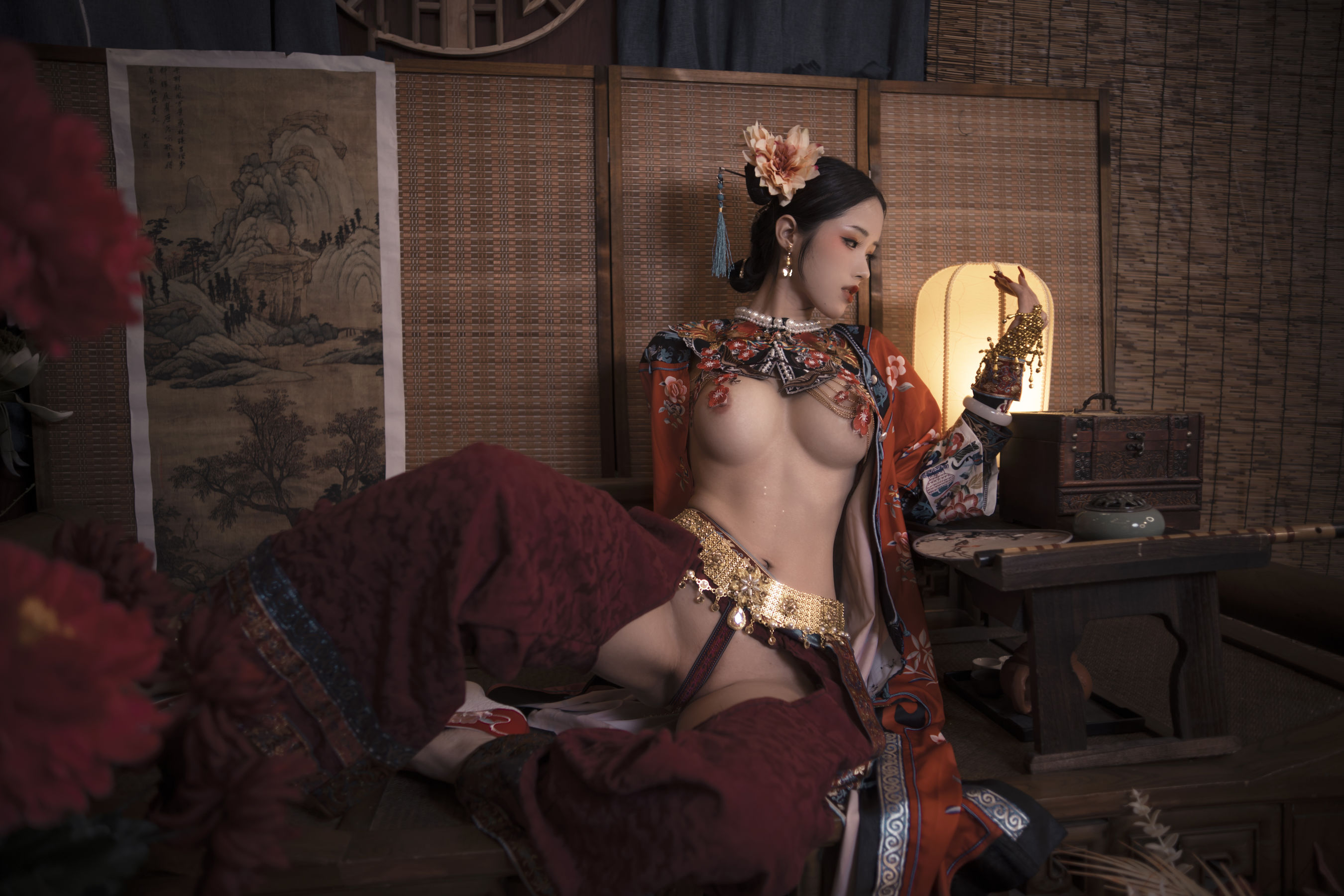 [福利COS] 钛合金大粑粑 - 满清服饰