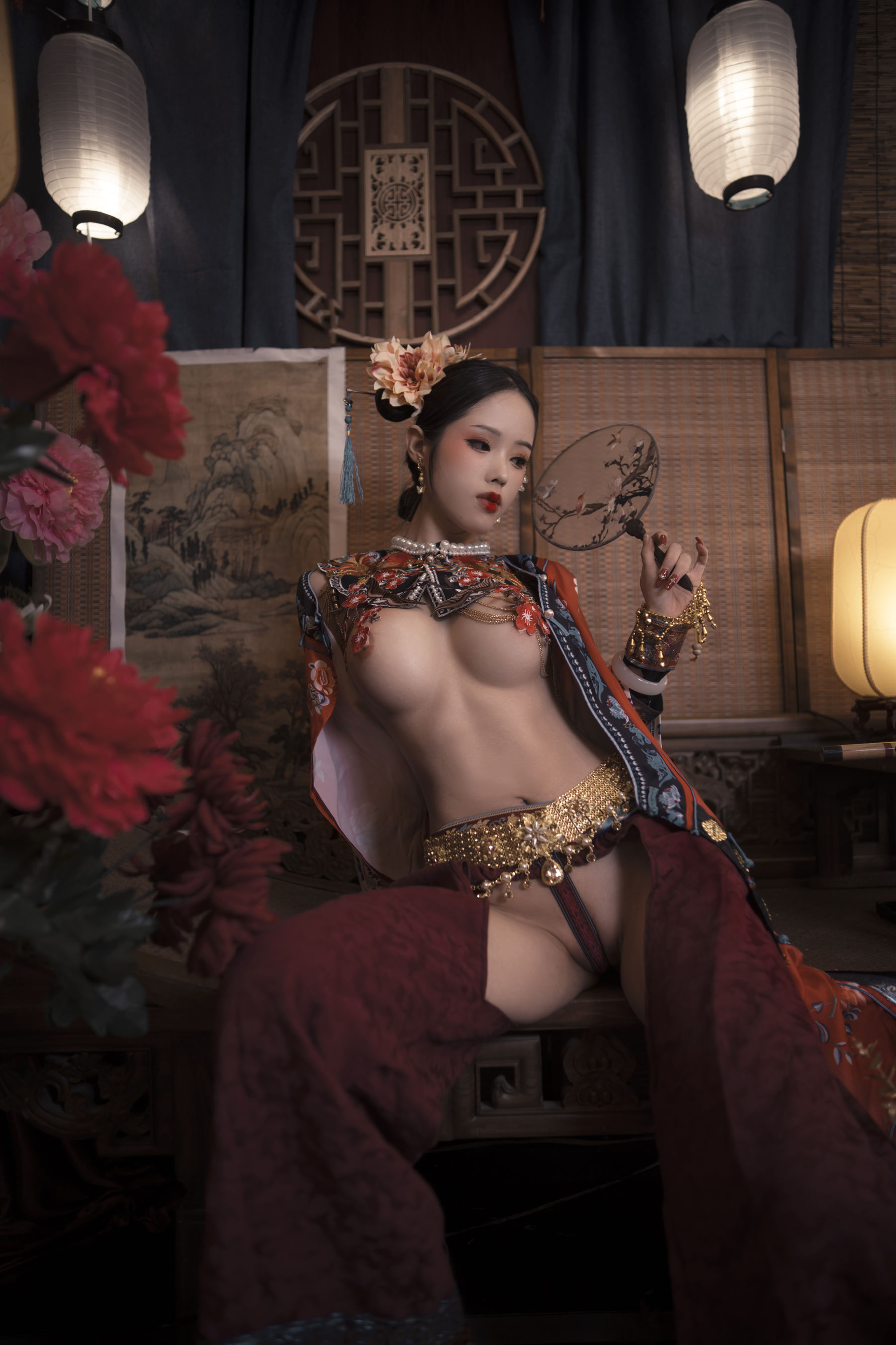 [福利COS] 钛合金大粑粑 - 满清服饰