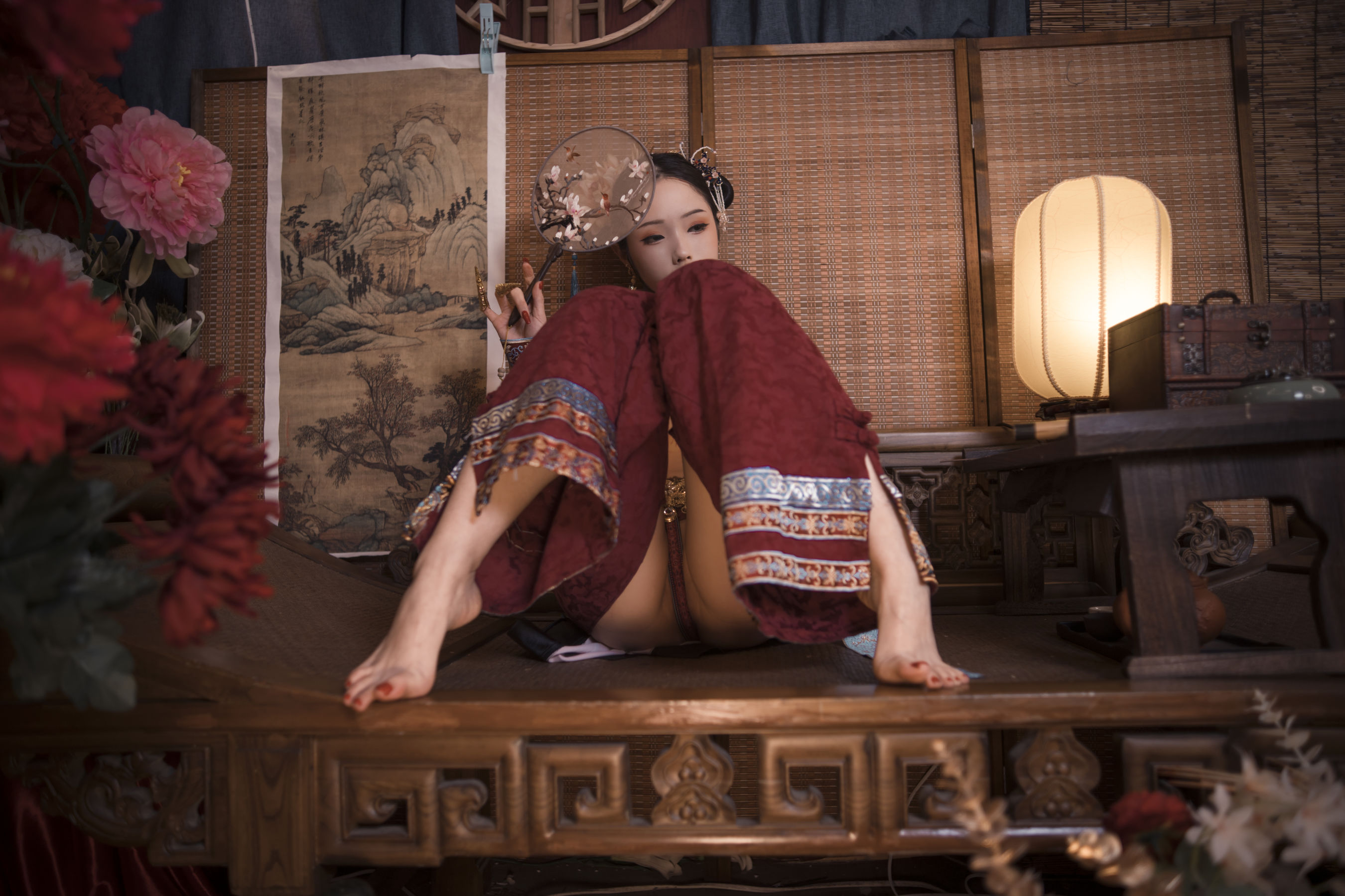 [福利COS] 钛合金大粑粑 - 满清服饰