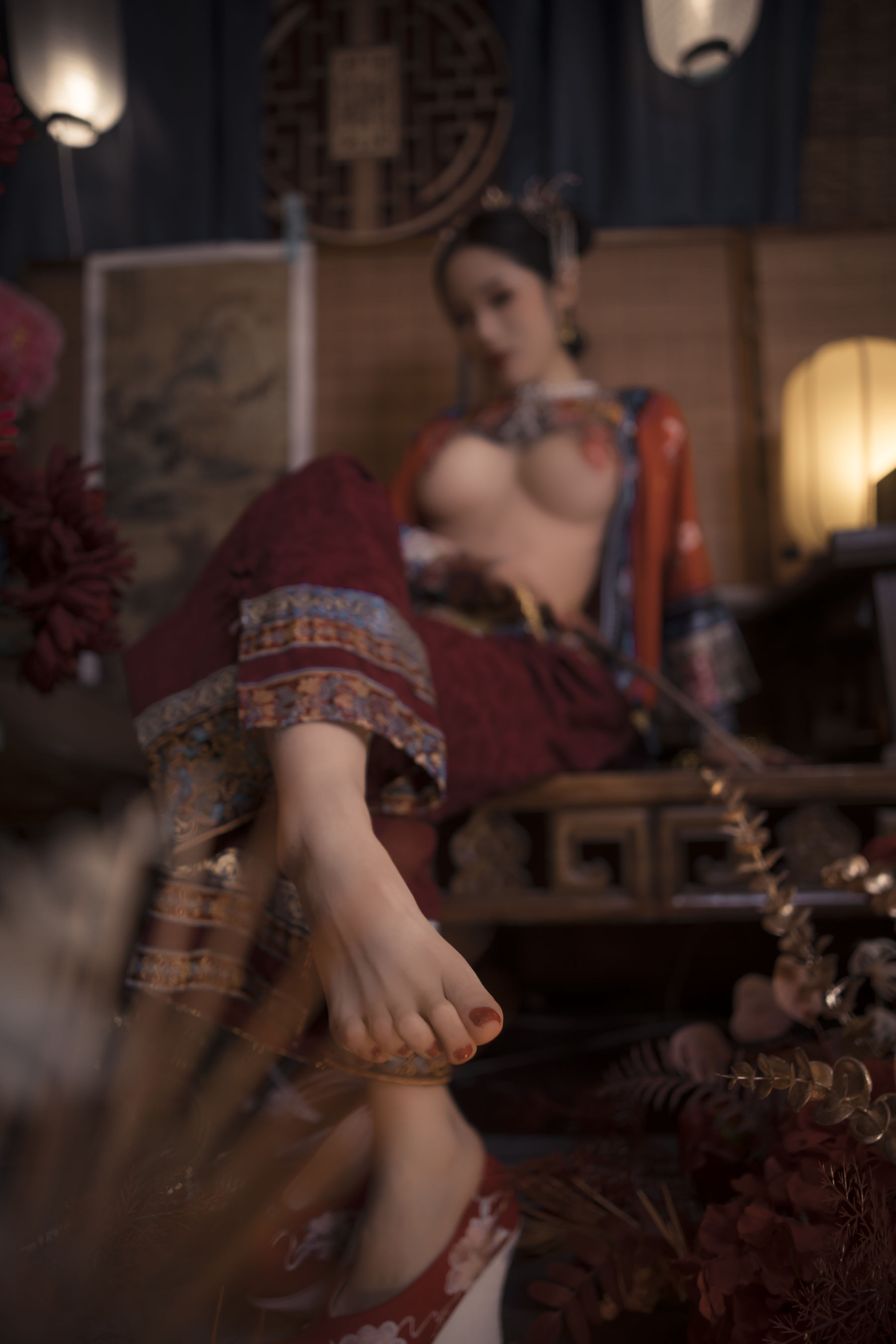 [福利COS] 钛合金大粑粑 - 满清服饰