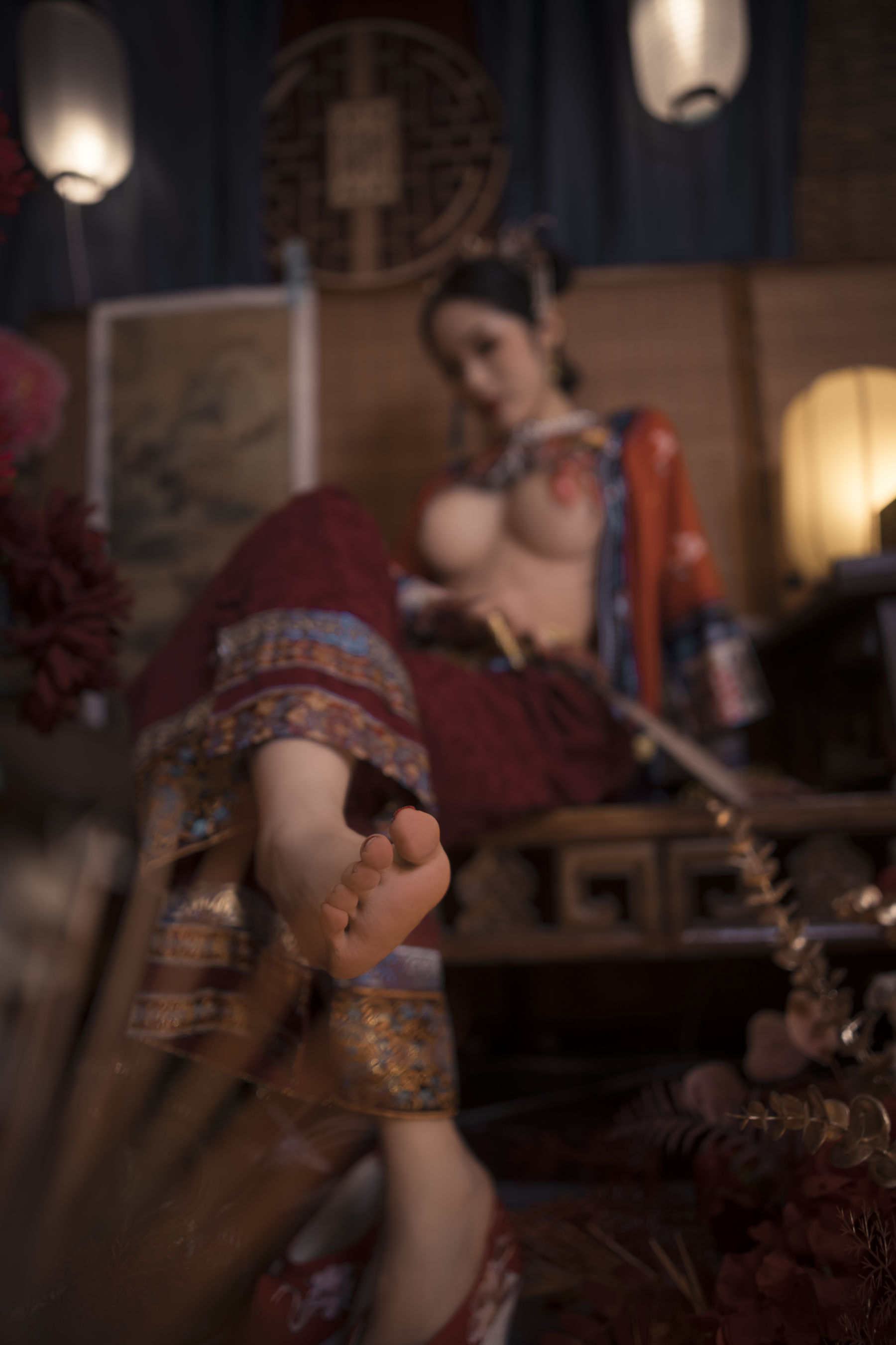 [福利COS] 钛合金大粑粑 - 满清服饰