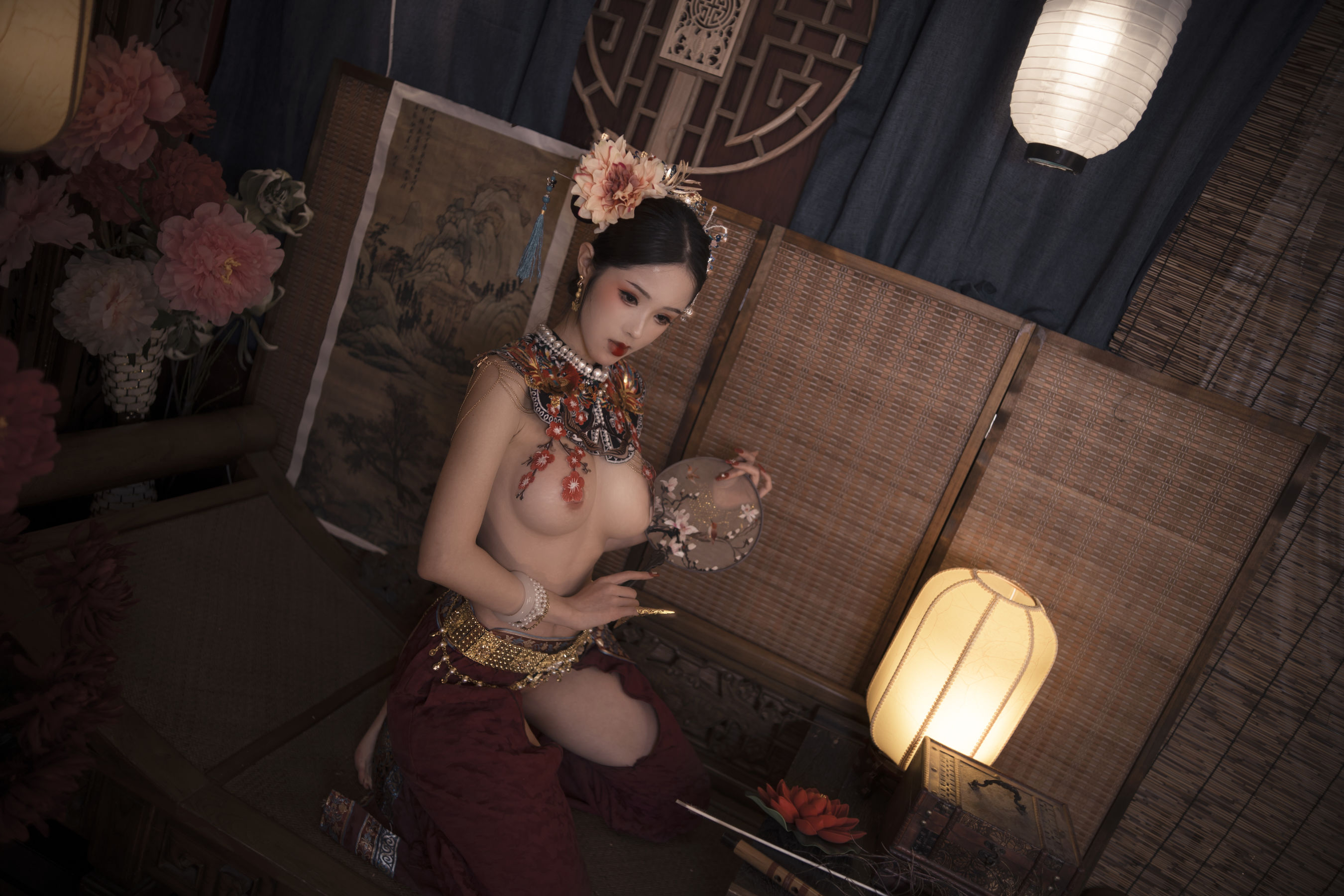 [福利COS] 钛合金大粑粑 - 满清服饰