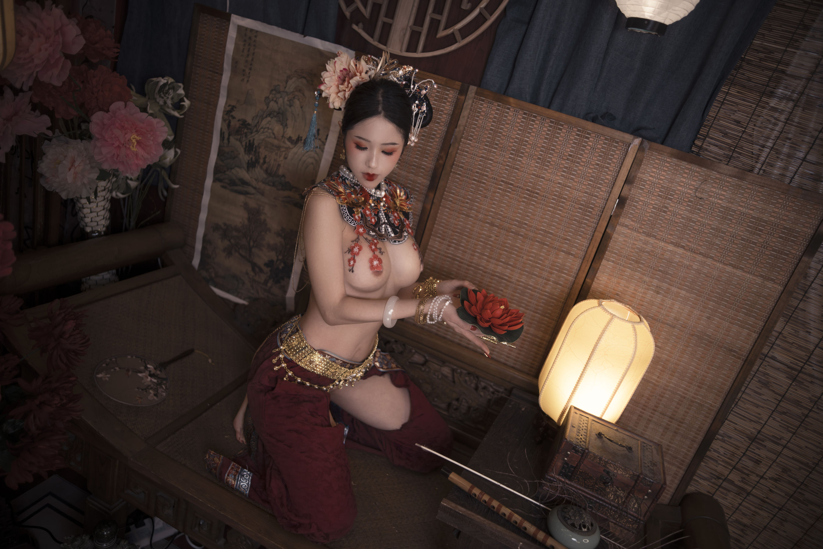 [福利COS] 钛合金大粑粑 - 满清服饰