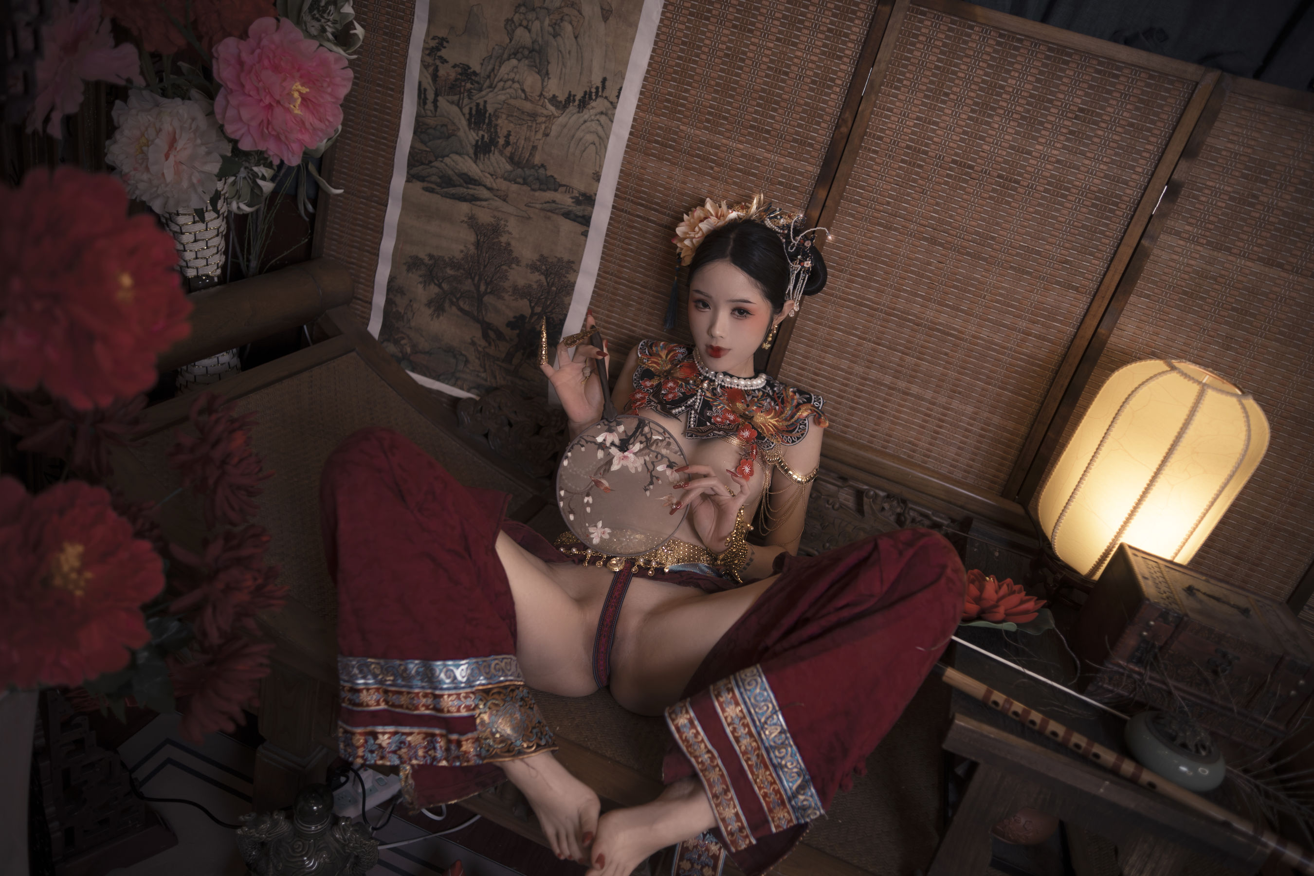 [福利COS] 钛合金大粑粑 - 满清服饰