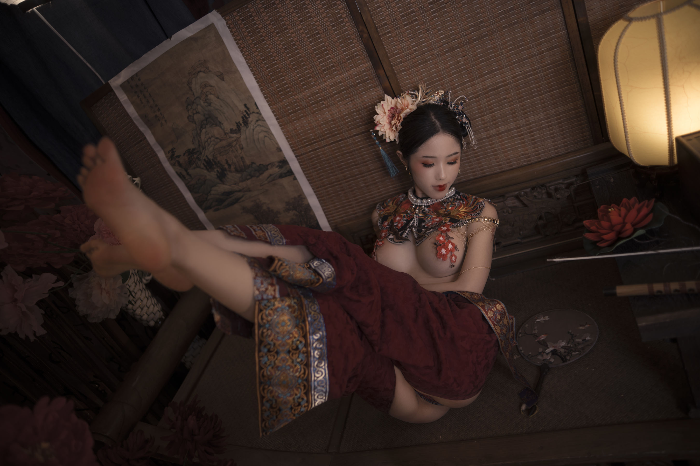 [福利COS] 钛合金大粑粑 - 满清服饰