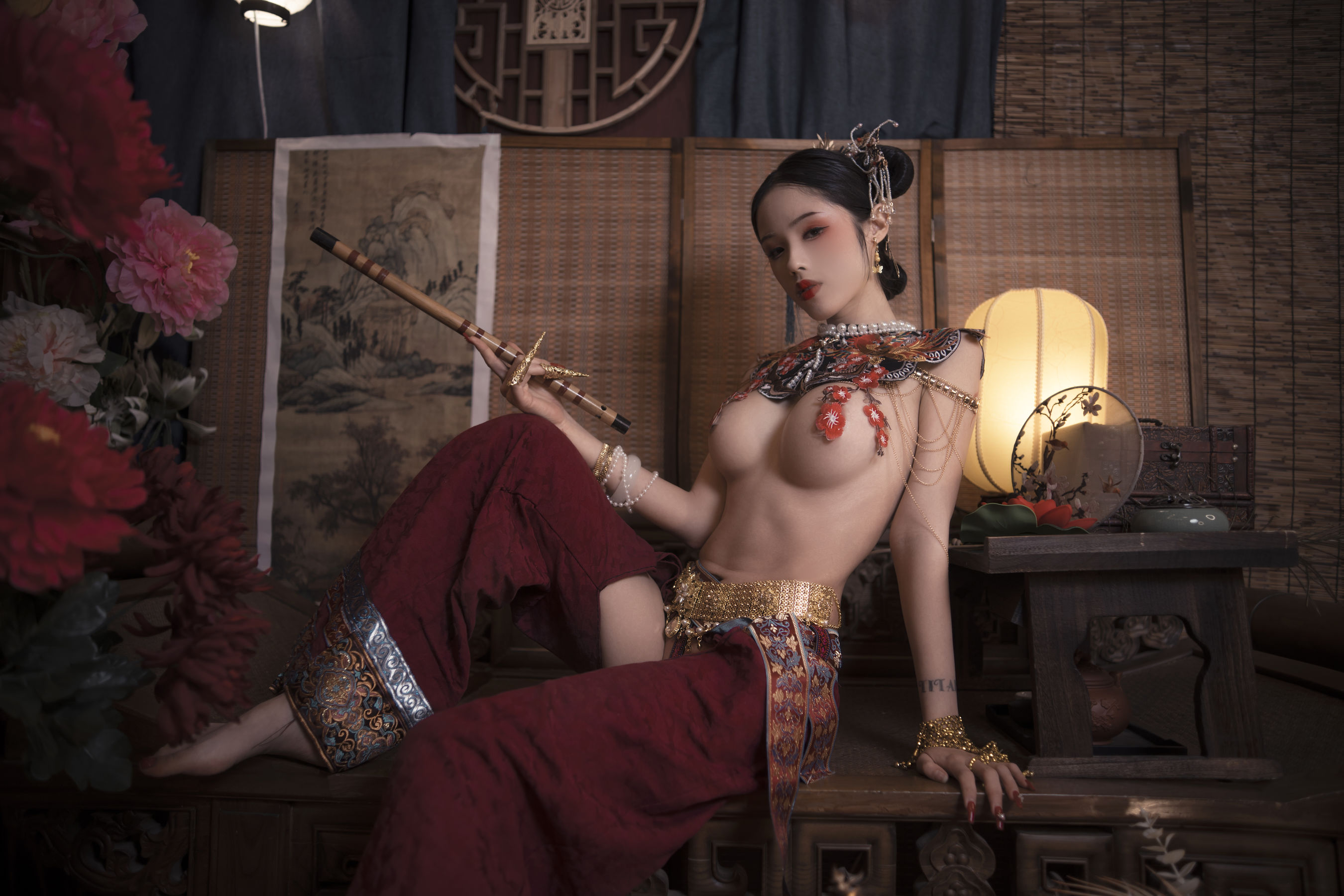 [福利COS] 钛合金大粑粑 - 满清服饰
