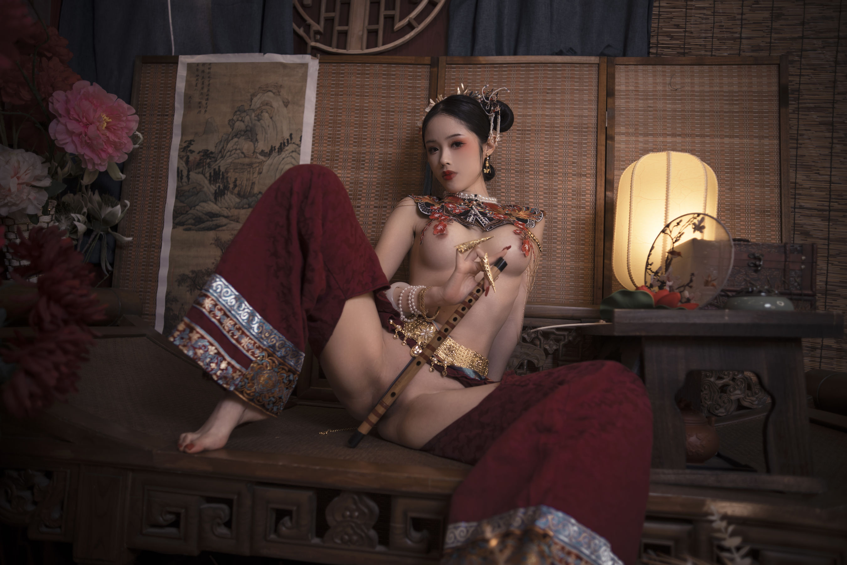 [福利COS] 钛合金大粑粑 - 满清服饰