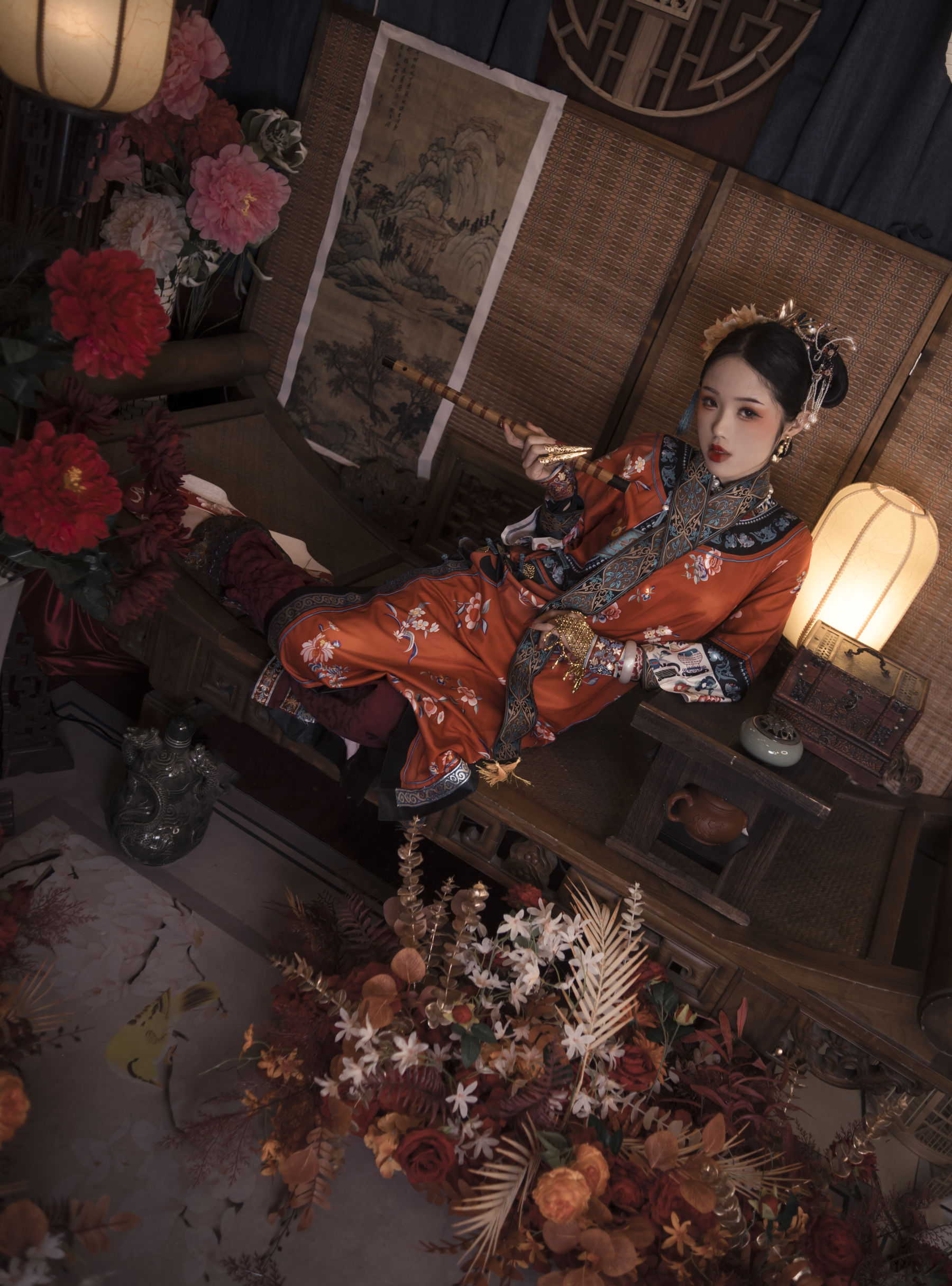 [福利COS] 钛合金大粑粑 - 满清服饰