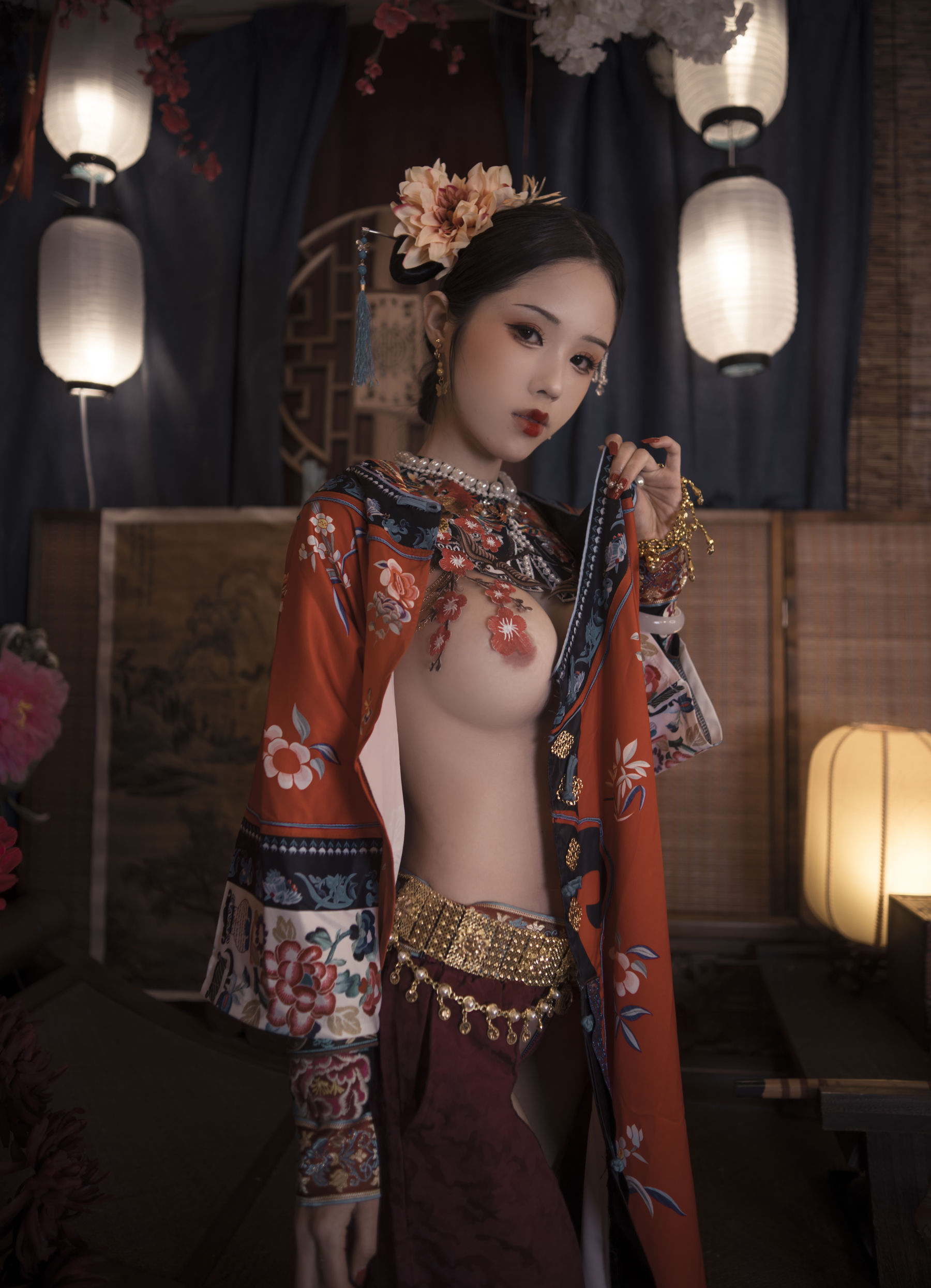 [福利COS] 钛合金大粑粑 - 满清服饰