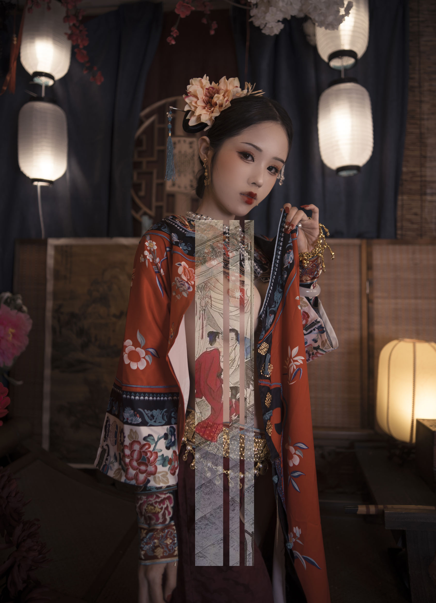 [福利COS] 钛合金大粑粑 - 满清服饰