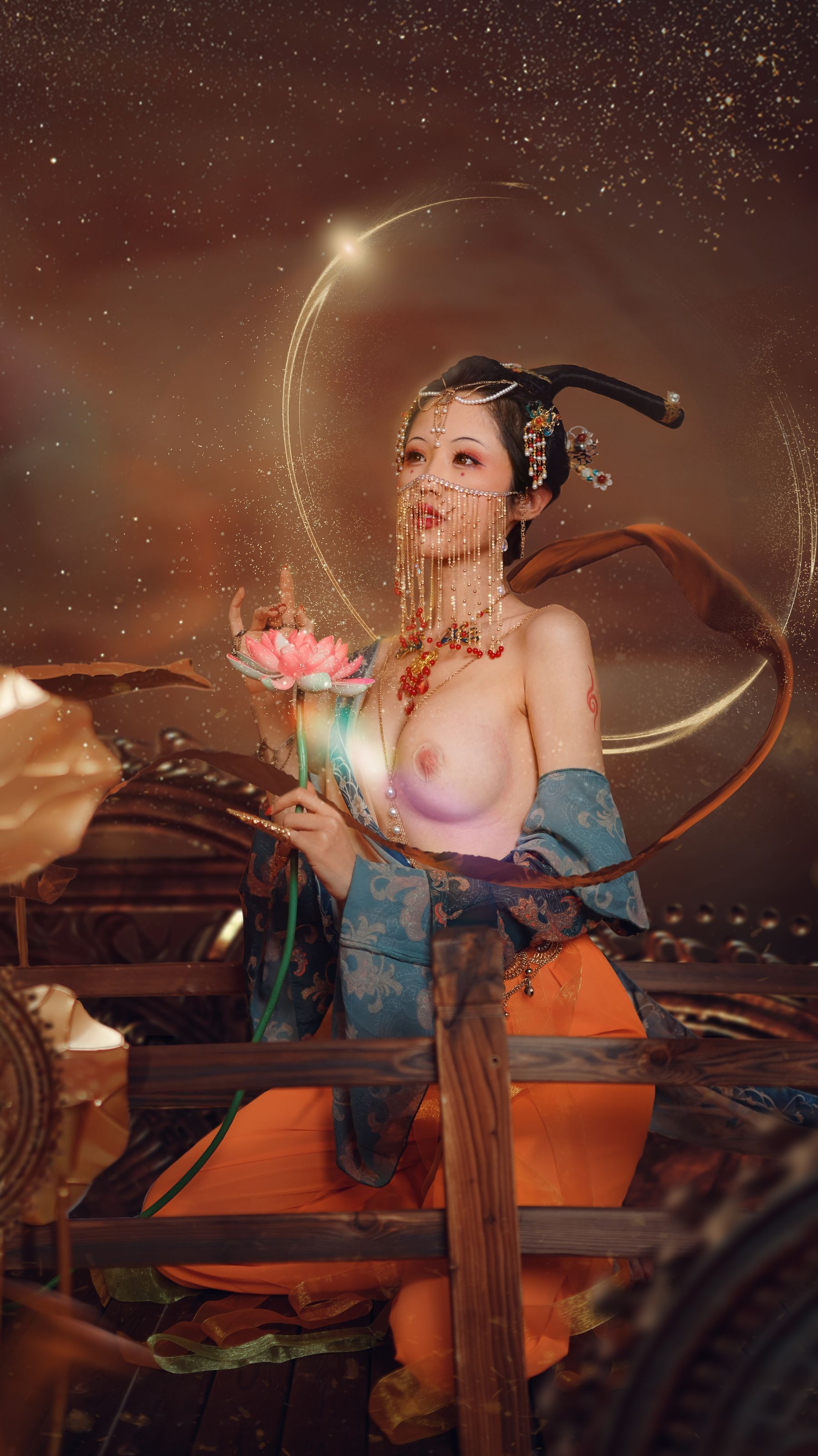 [福利COS] 钛合金大粑粑 - 画中仙
