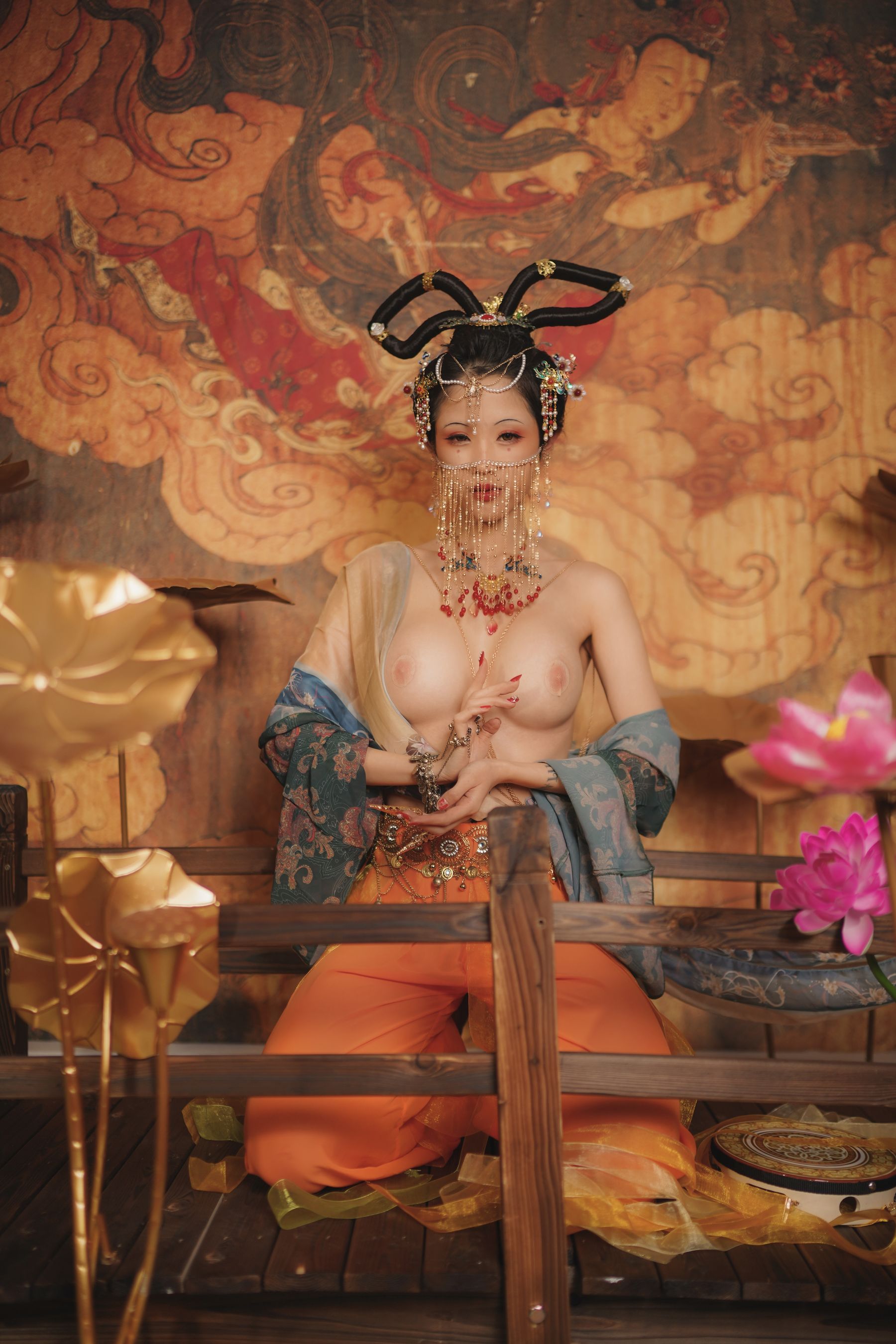 [福利COS] 钛合金大粑粑 - 画中仙
