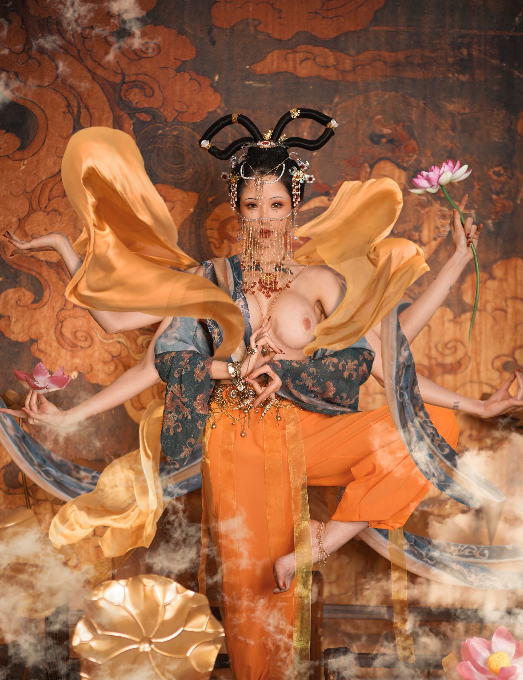 [福利COS] 钛合金大粑粑 - 画中仙