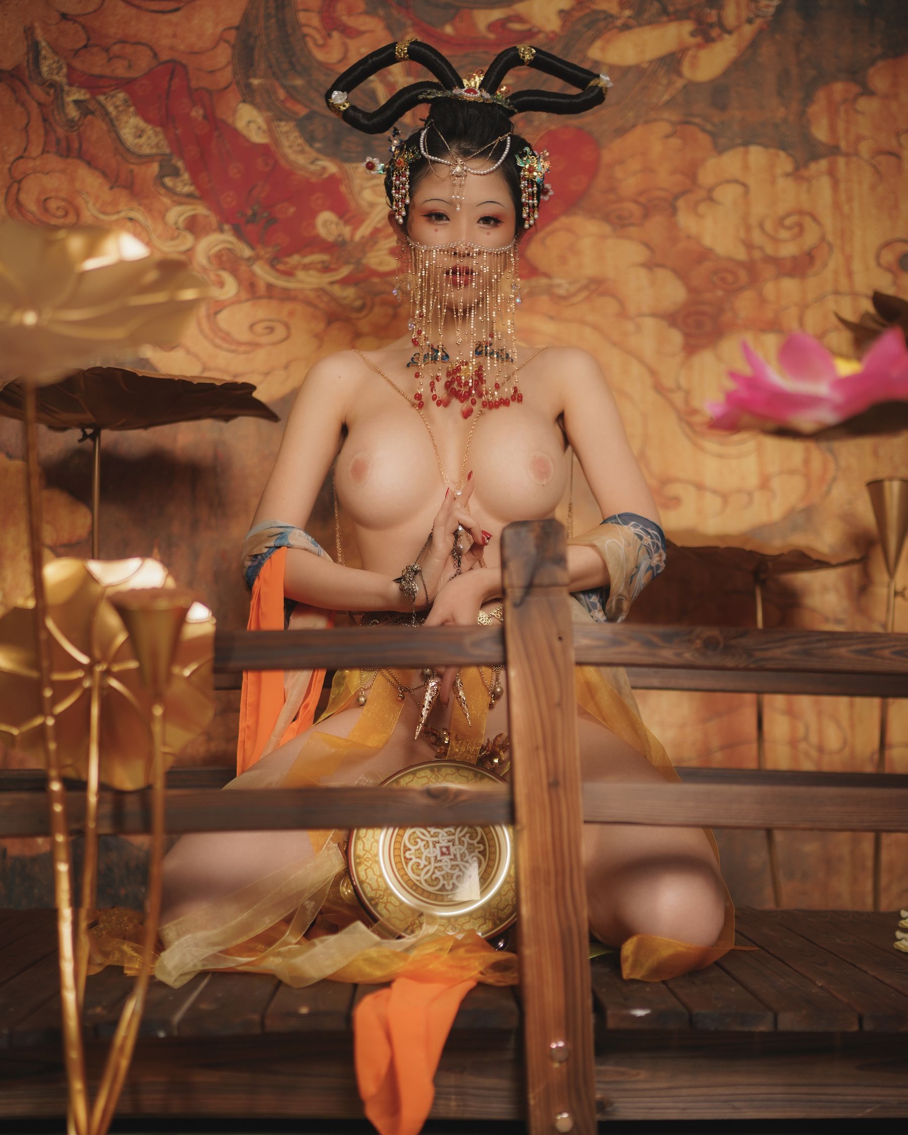 [福利COS] 钛合金大粑粑 - 画中仙