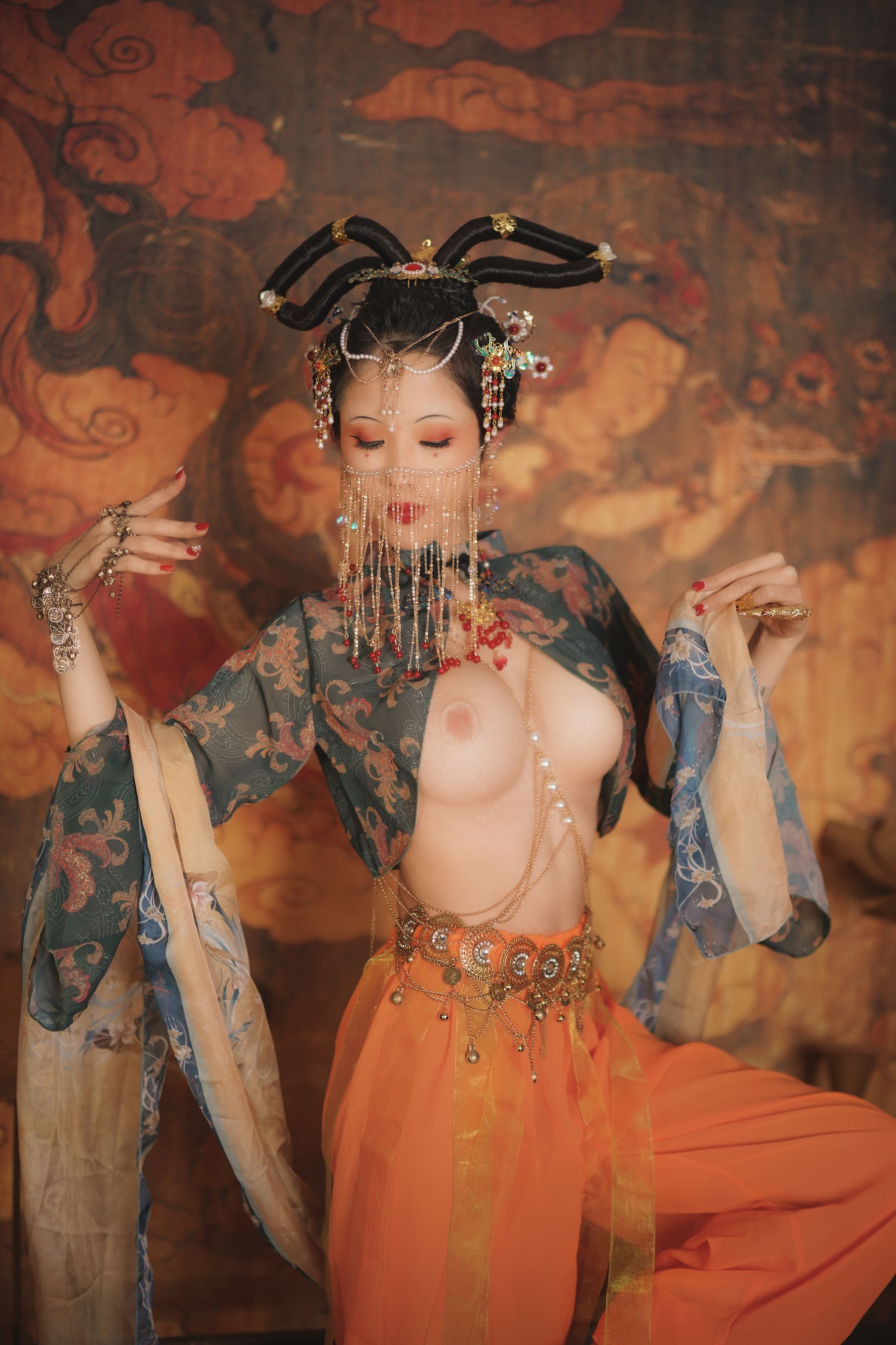 [福利COS] 钛合金大粑粑 - 画中仙
