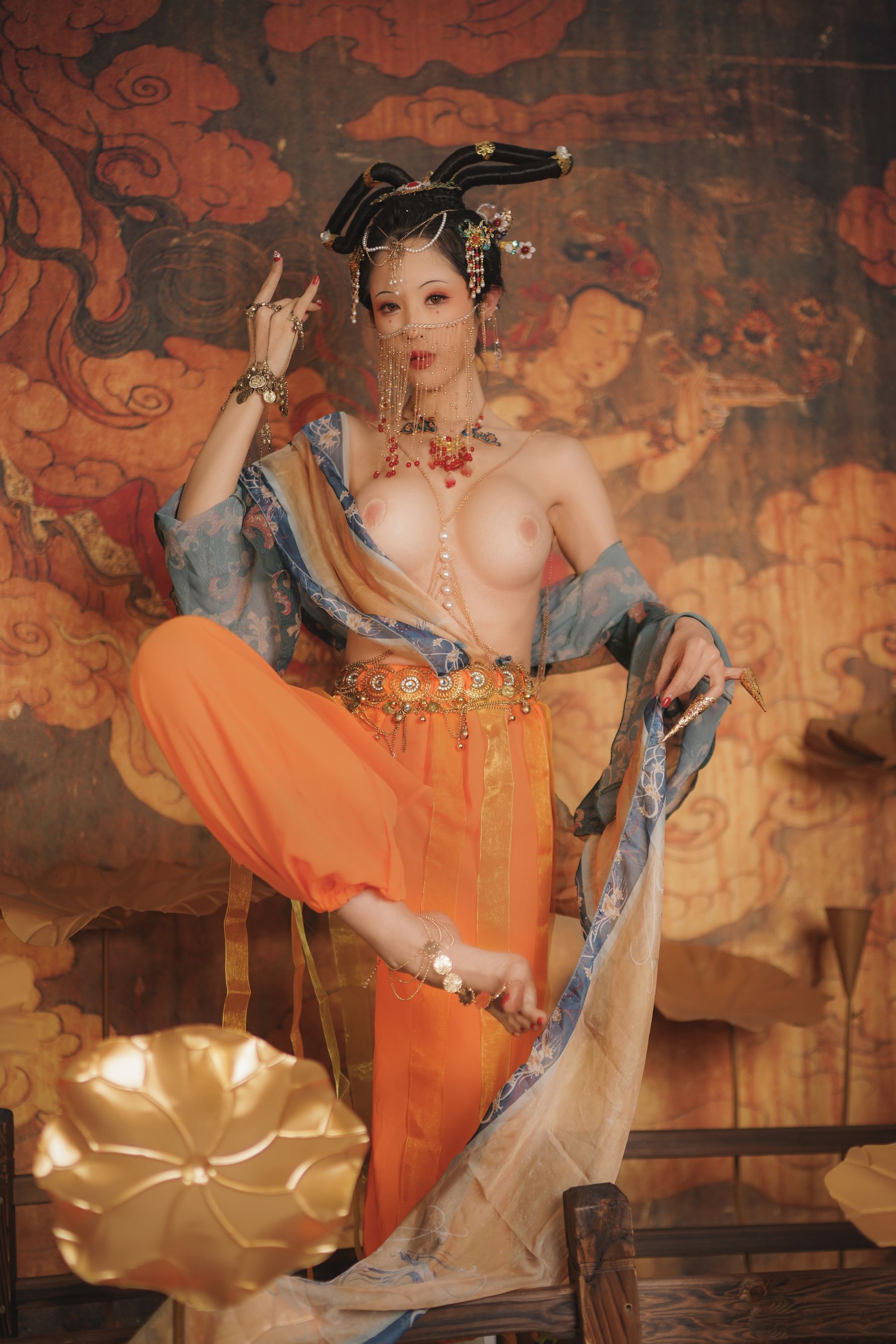 [福利COS] 钛合金大粑粑 - 画中仙