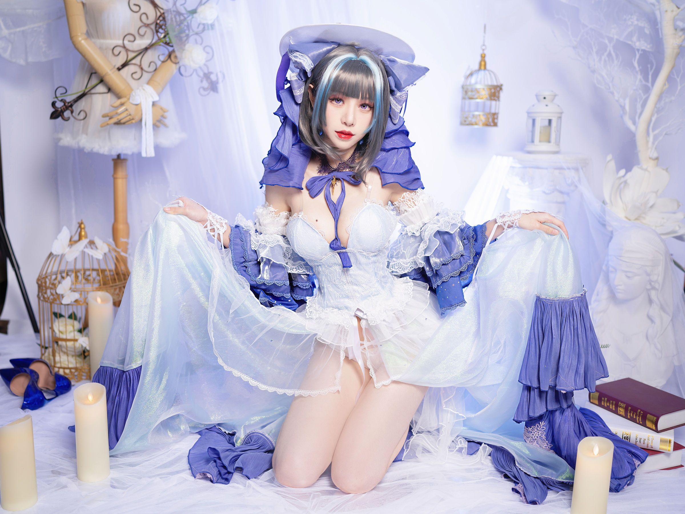 [福利COS] 骨牙路子野 - 舰长 柴郡
