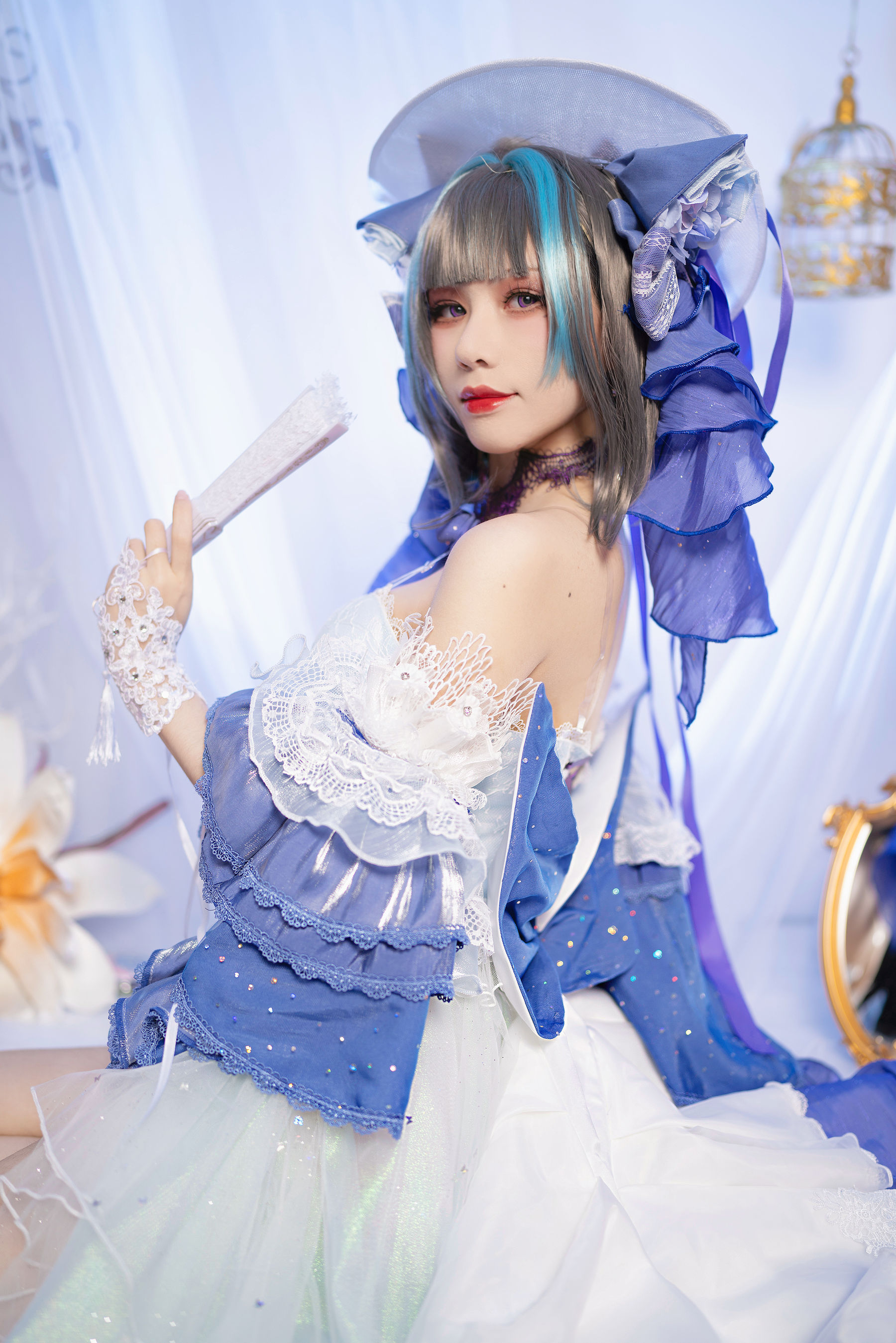 [福利COS] 骨牙路子野 - 舰长 柴郡