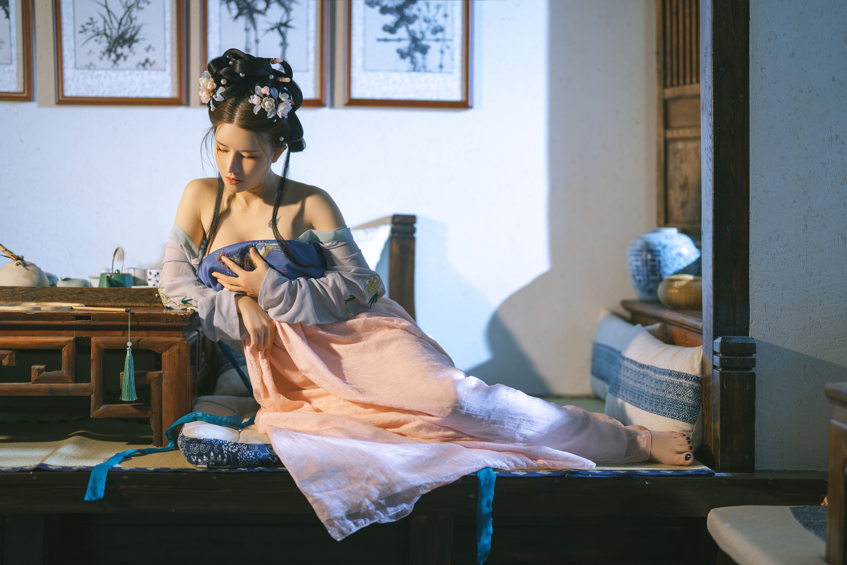 [福利COS] 鹿八岁 - X铁手叫兽 汉服