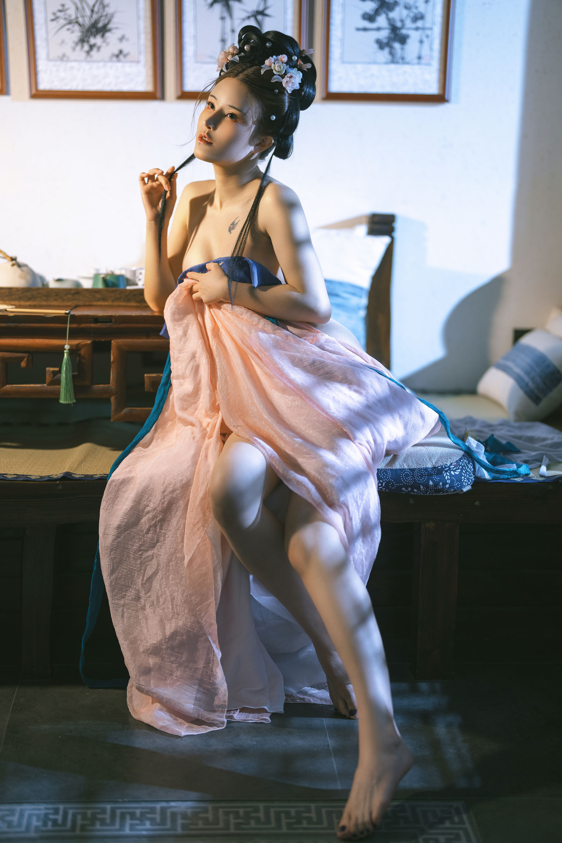 [福利COS] 鹿八岁 - X铁手叫兽 汉服