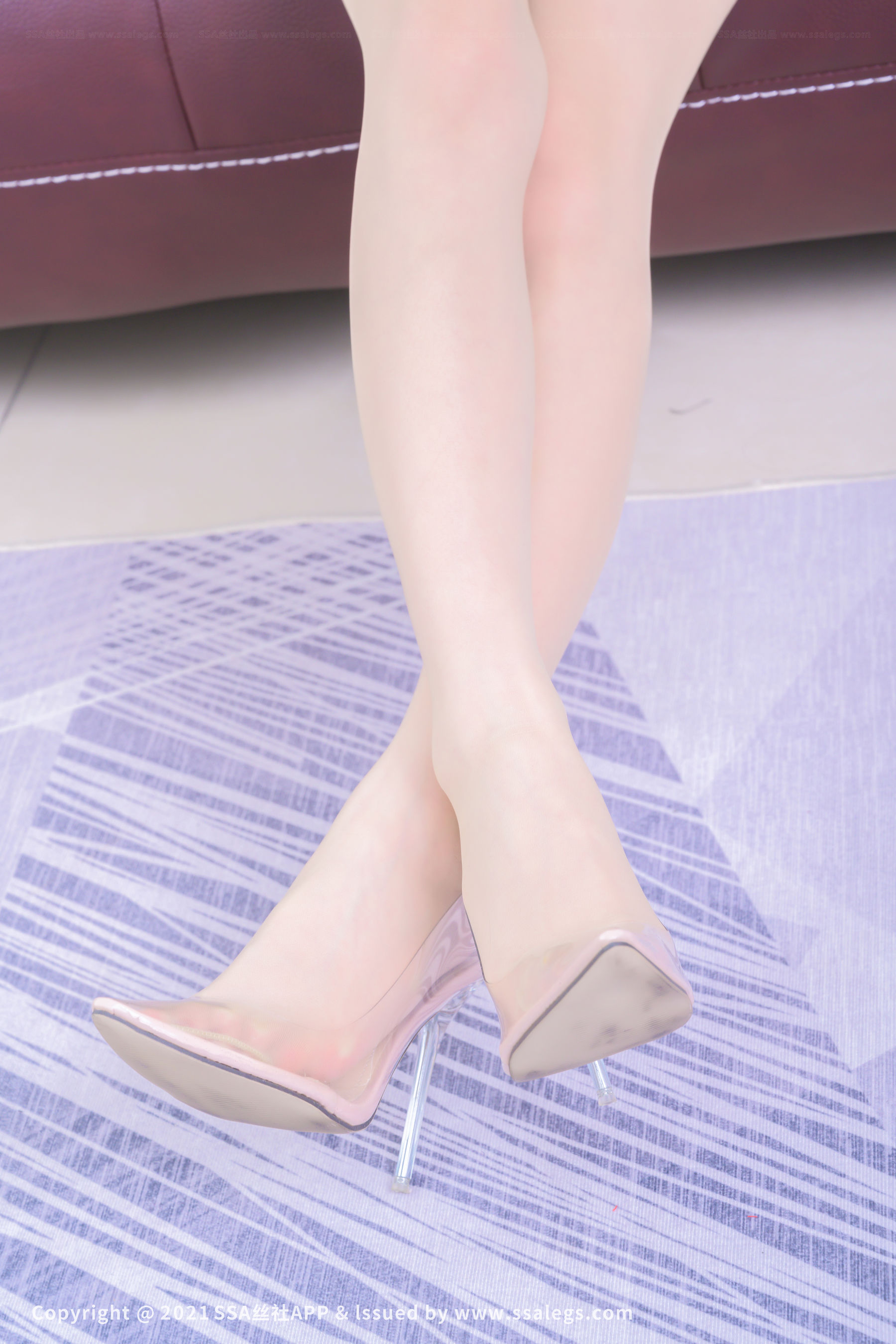 [丝社SSA]超清写真 No.746 模特妙妙的肉丝袜美脚（上）