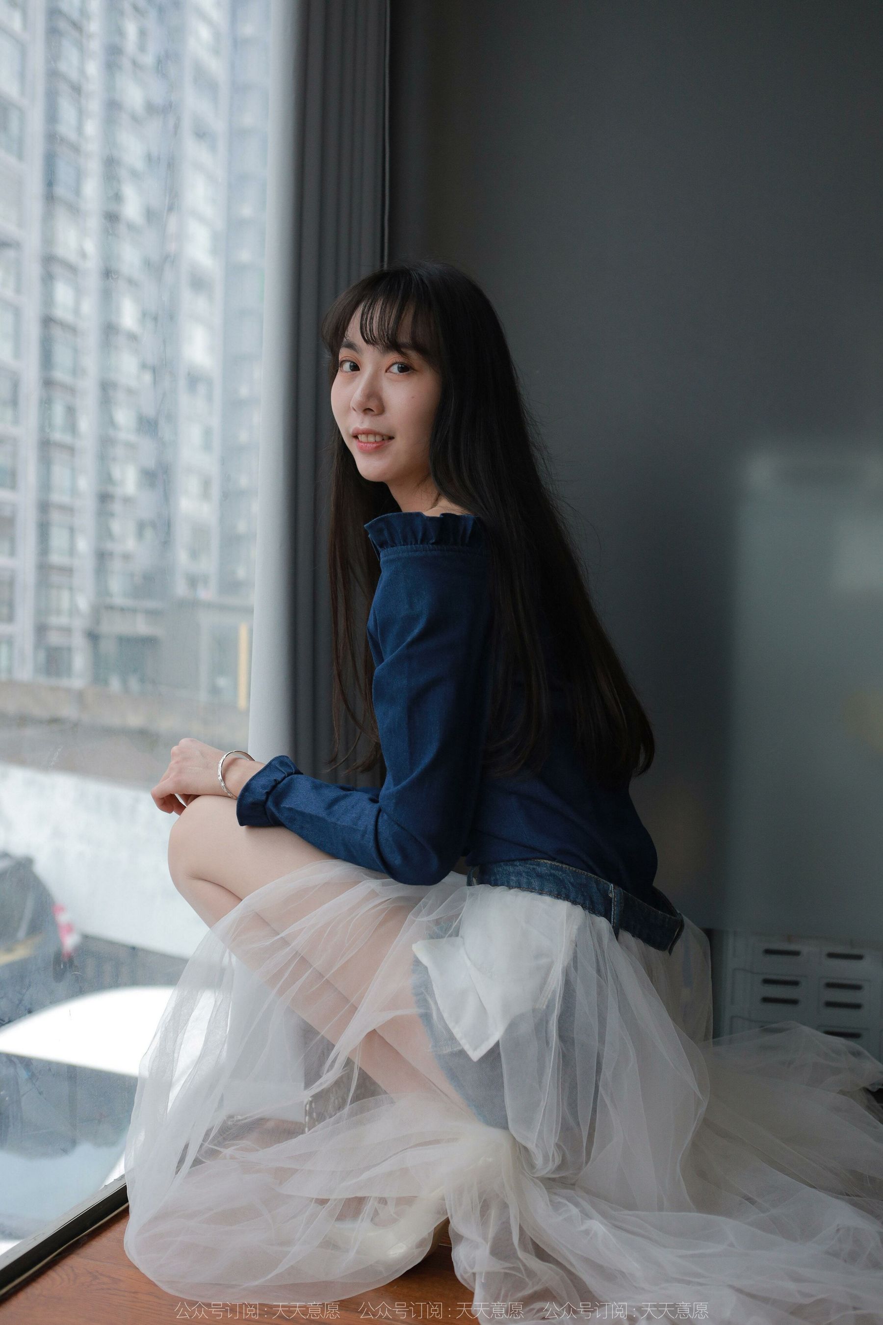 [异思趣向IESS] 模特：团团《长腿白纱》