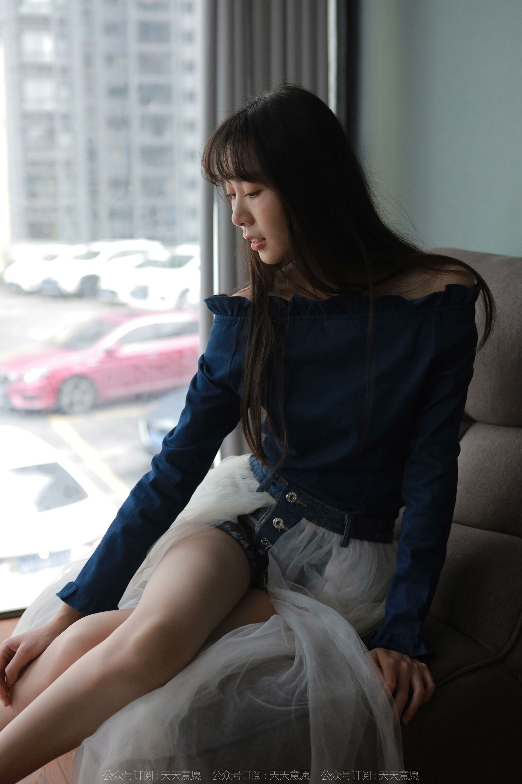 [异思趣向IESS] 模特：团团《长腿白纱》