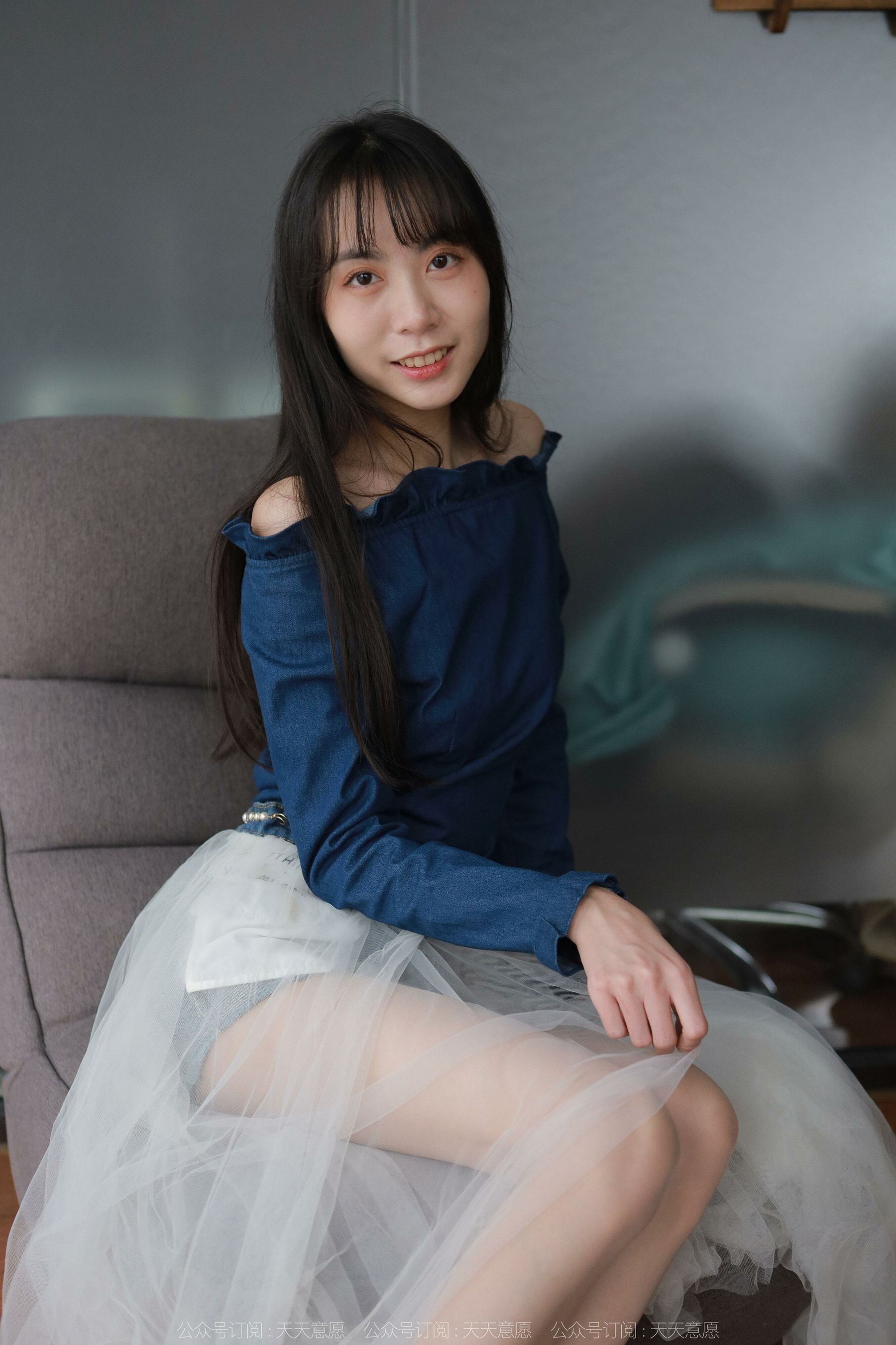 [异思趣向IESS] 模特：团团《长腿白纱》
