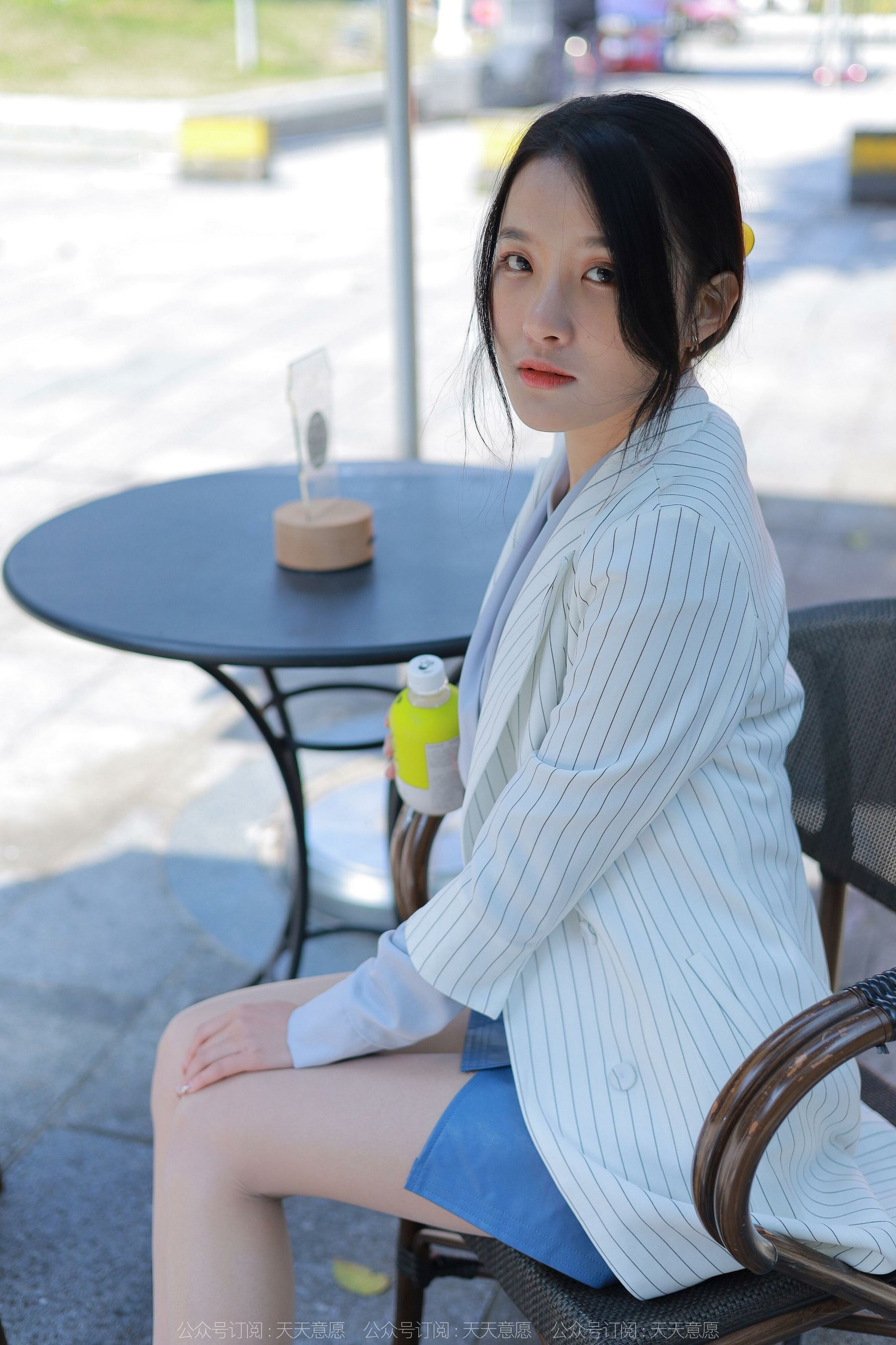 [异思趣向IESS] 模特：婉萍《蓝衣女神》