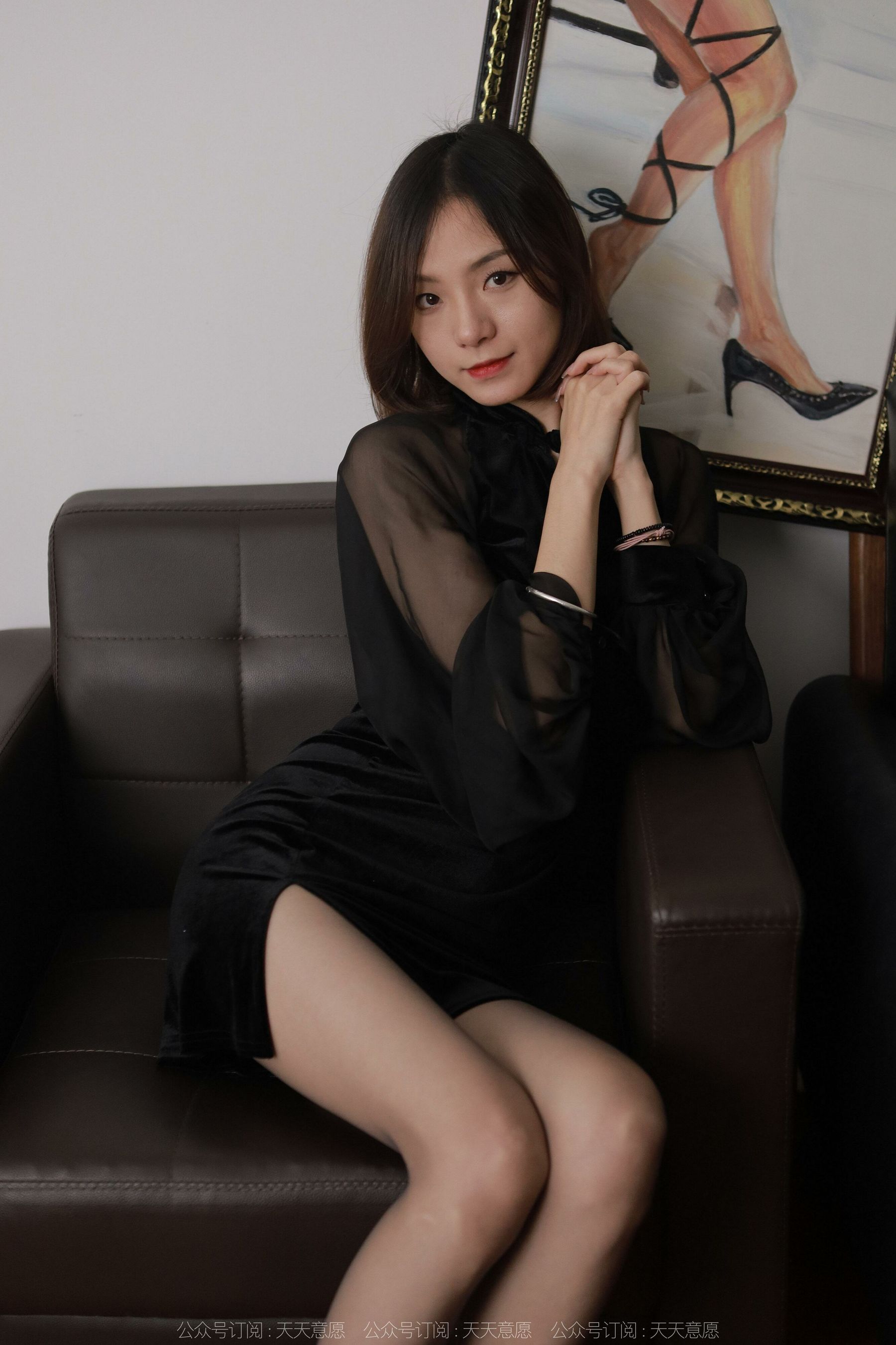 [异思趣向IESS] 模特：小六《暗夜黑玫瑰》