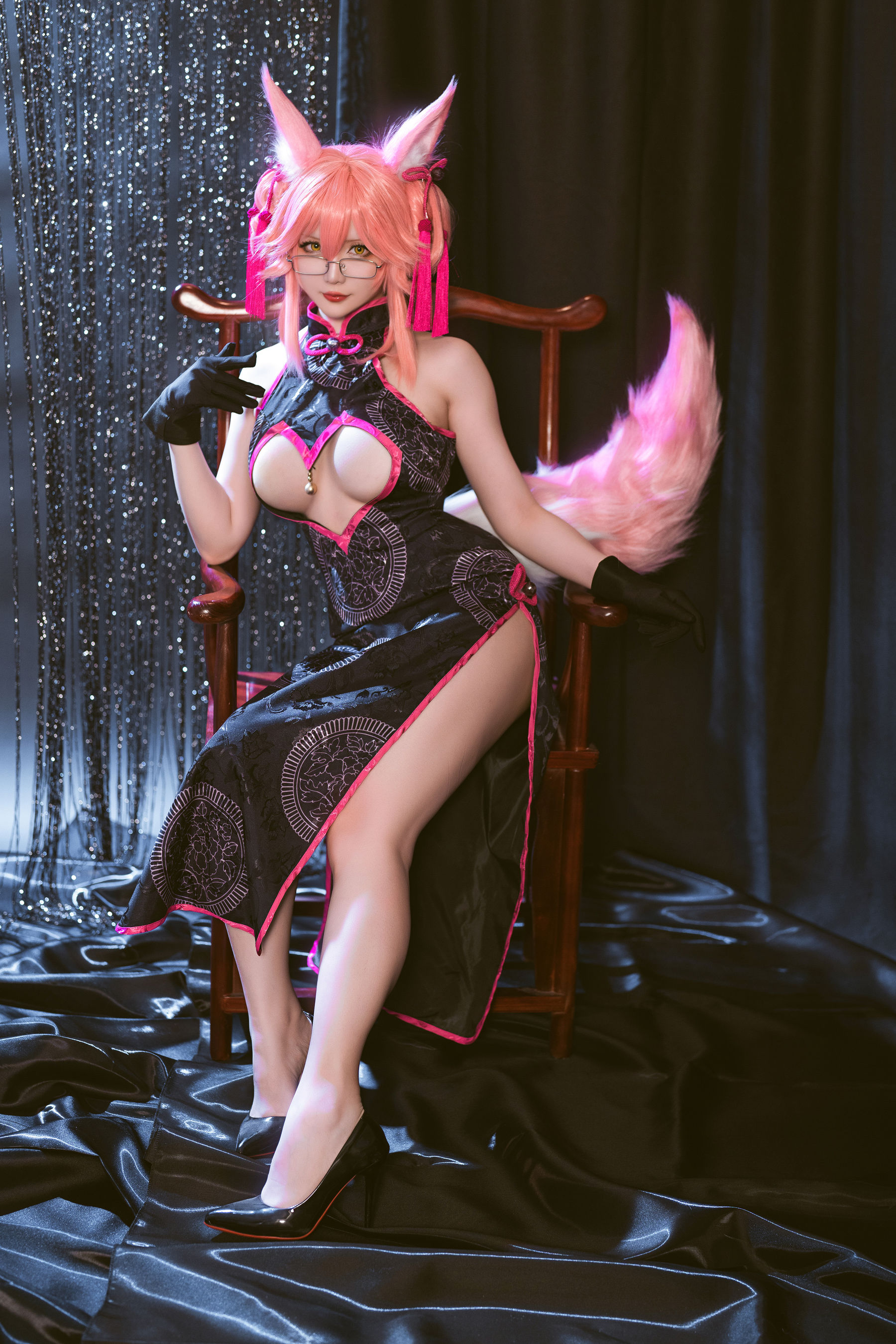 [网红COSER] Coser小姐姐星之迟迟 - FGO高扬斯卡娅旗袍