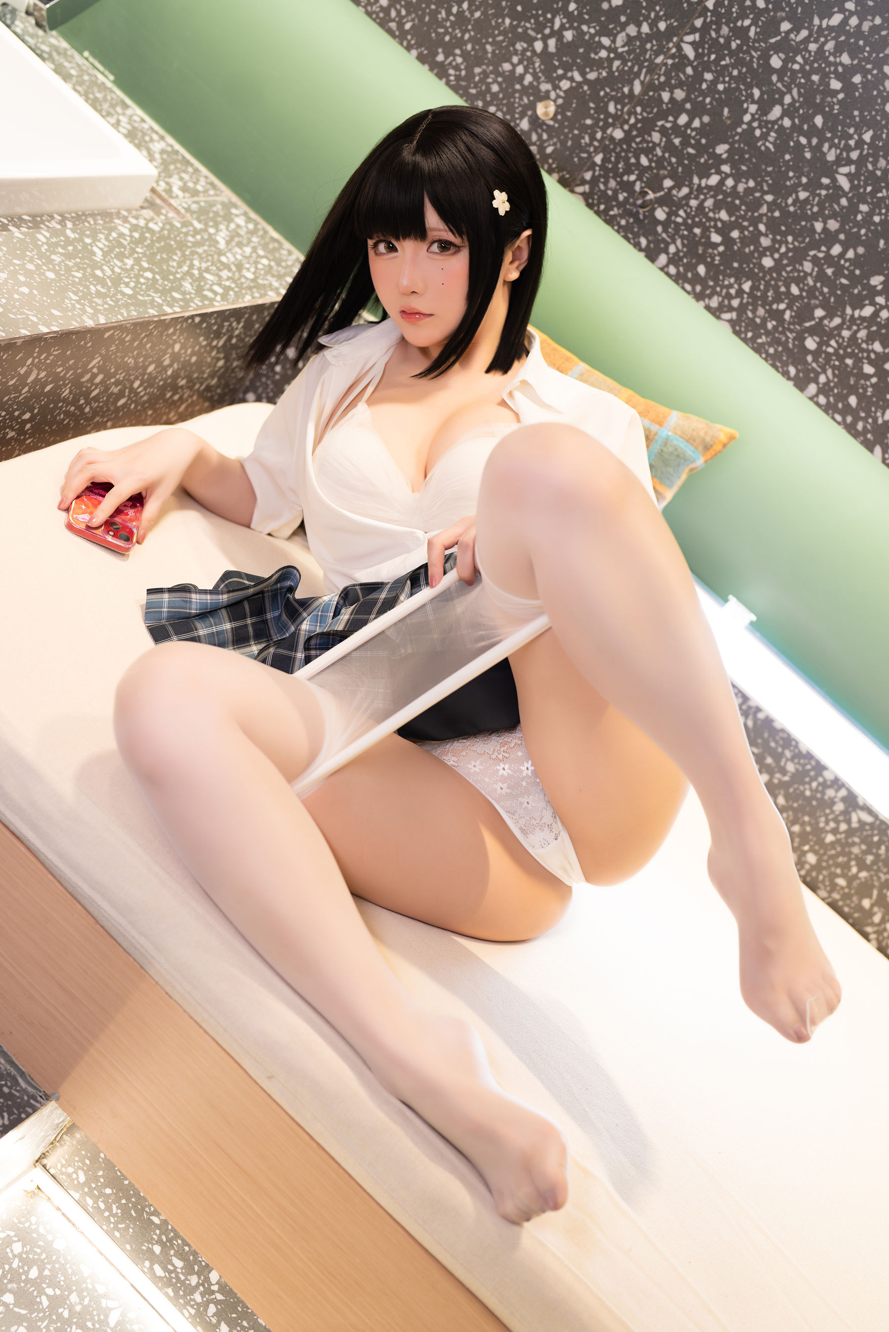 [网红COSER] Coser小姐姐星之迟迟 - 换装竞泳