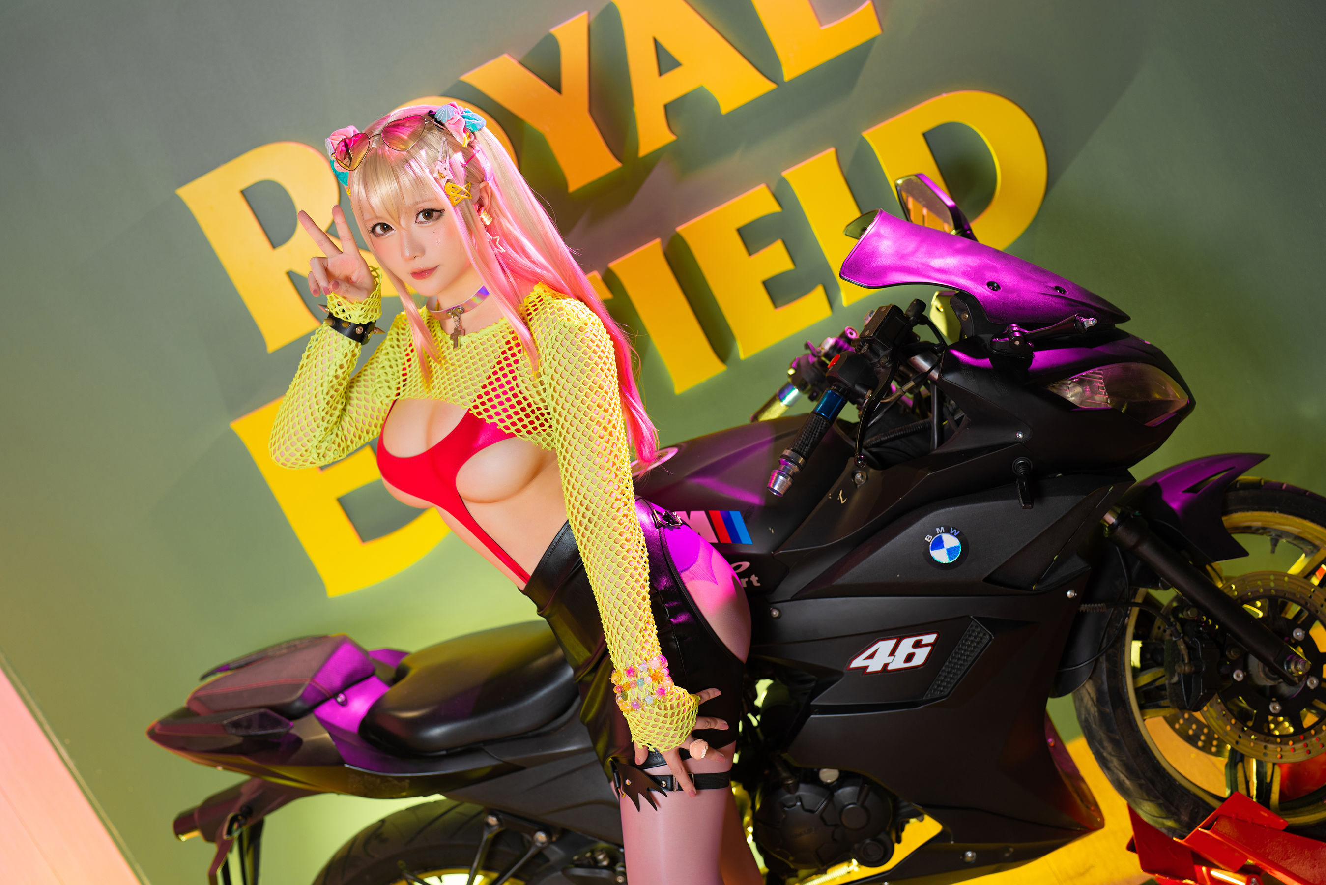 [网红COSER] Coser小姐姐星之迟迟 - 换装竞泳