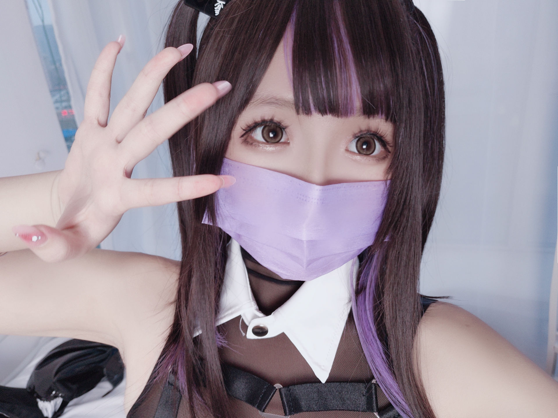 [网红COSER] Cosplay日奈娇 - 口罩护士自摄