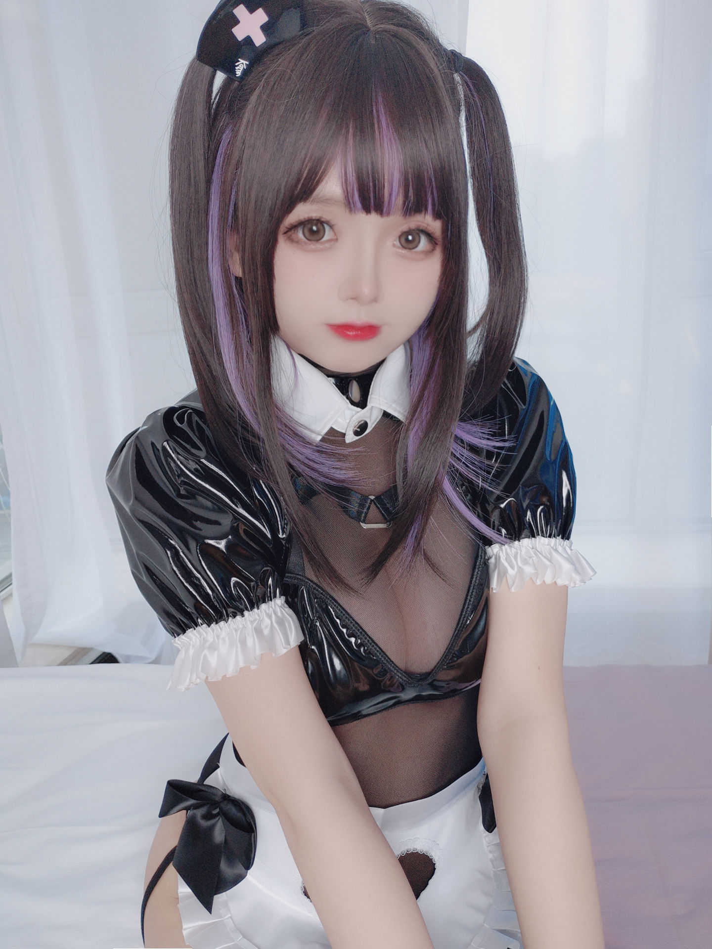 [网红COSER] Cosplay日奈娇 - 口罩护士自摄