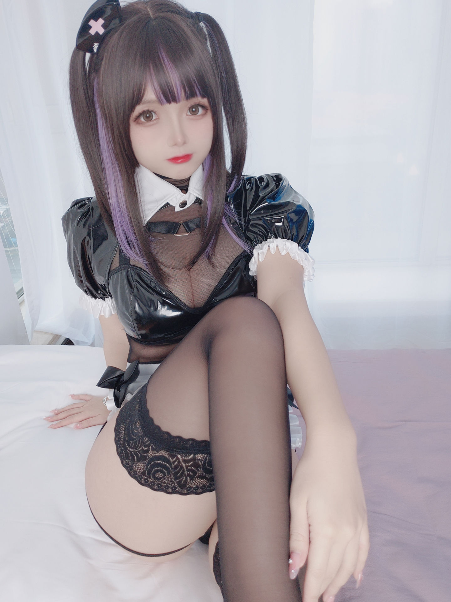 [网红COSER] Cosplay日奈娇 - 口罩护士自摄