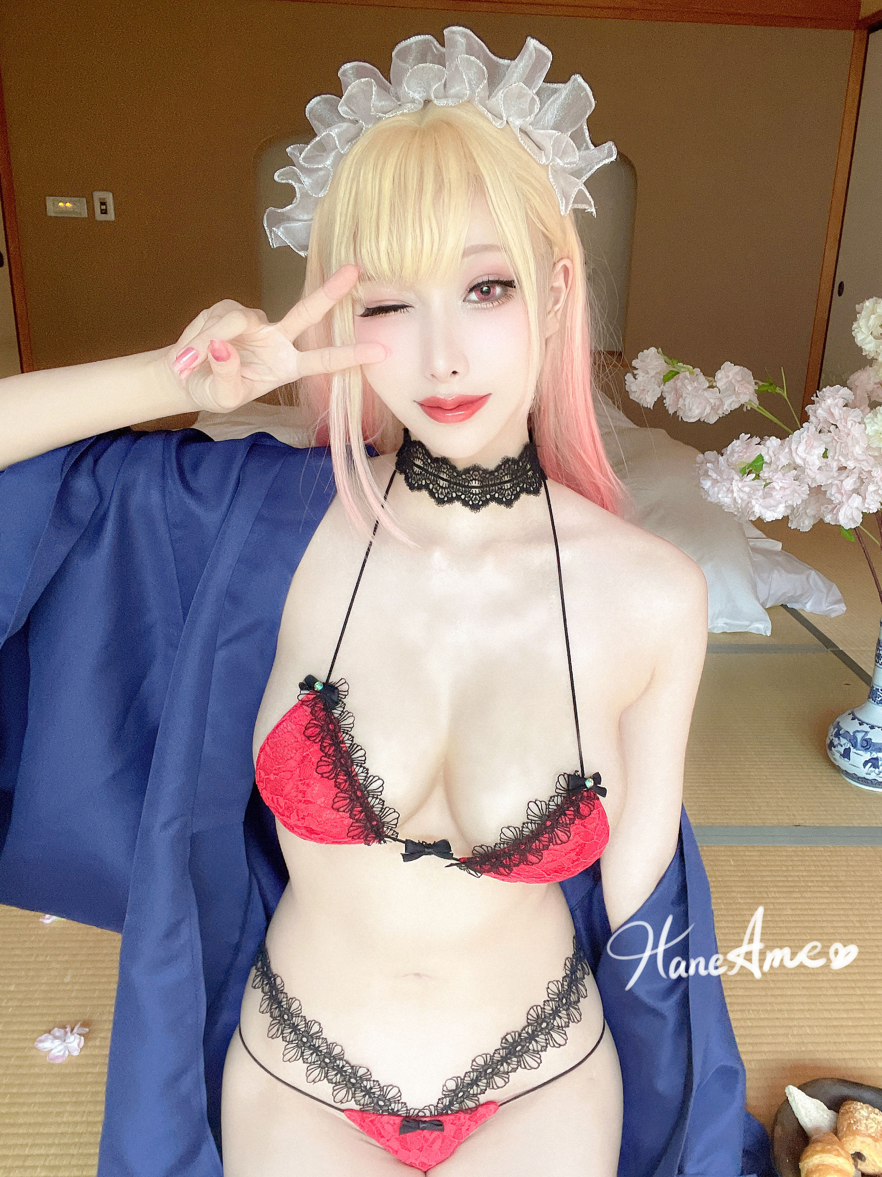 [网红COSER] Hane Ame 雨波写真 - MARINE DEVIL_海夢惡魔包