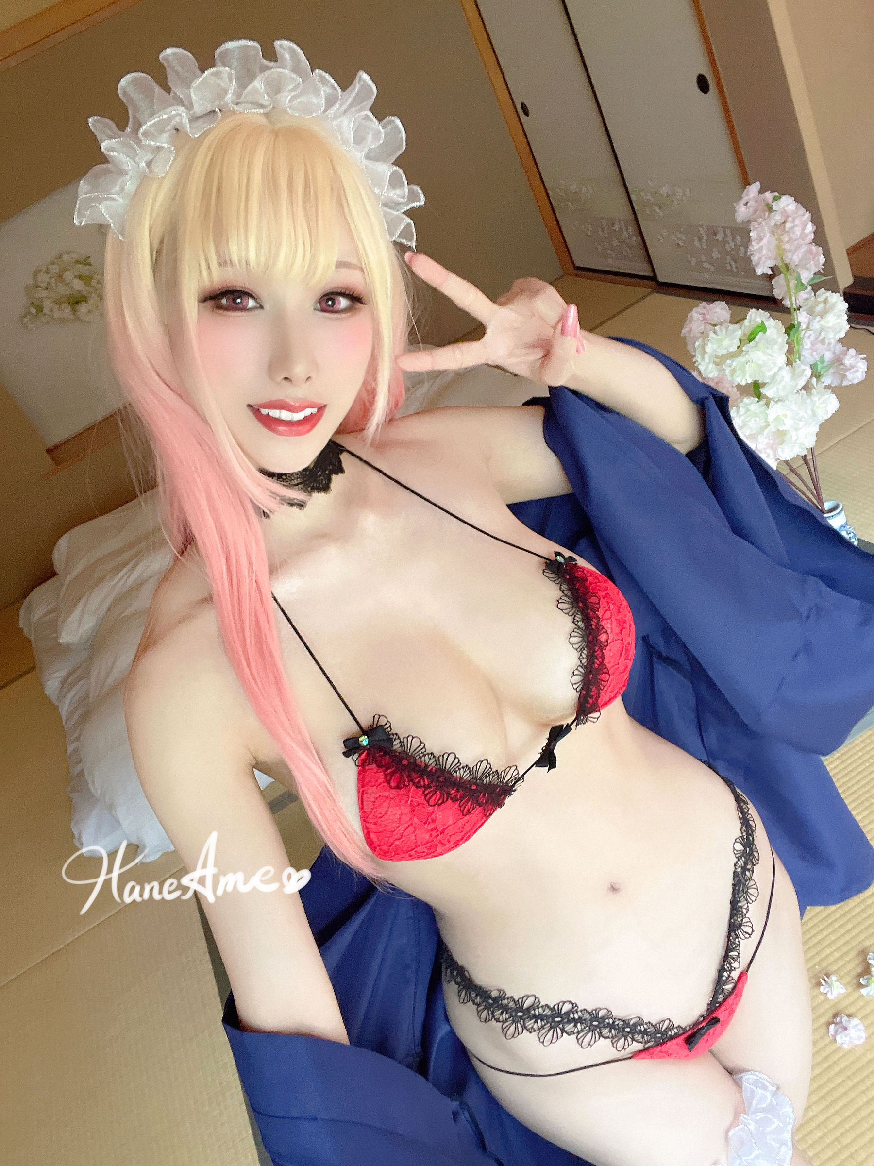 [网红COSER] Hane Ame 雨波写真 - MARINE DEVIL_海夢惡魔包