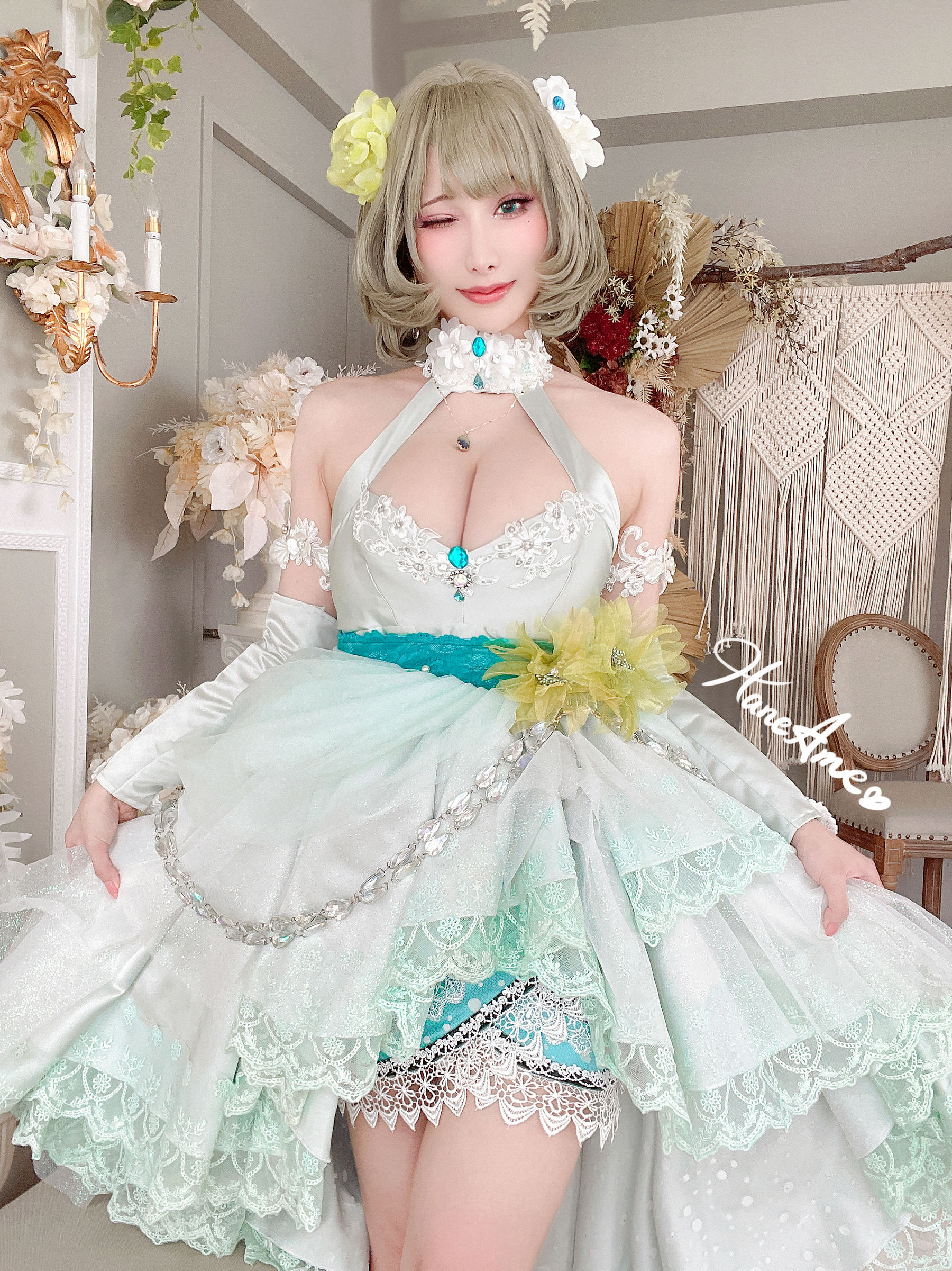 [网红COSER] Hane Ame 雨波写真 - 偶像大师 枫礼服