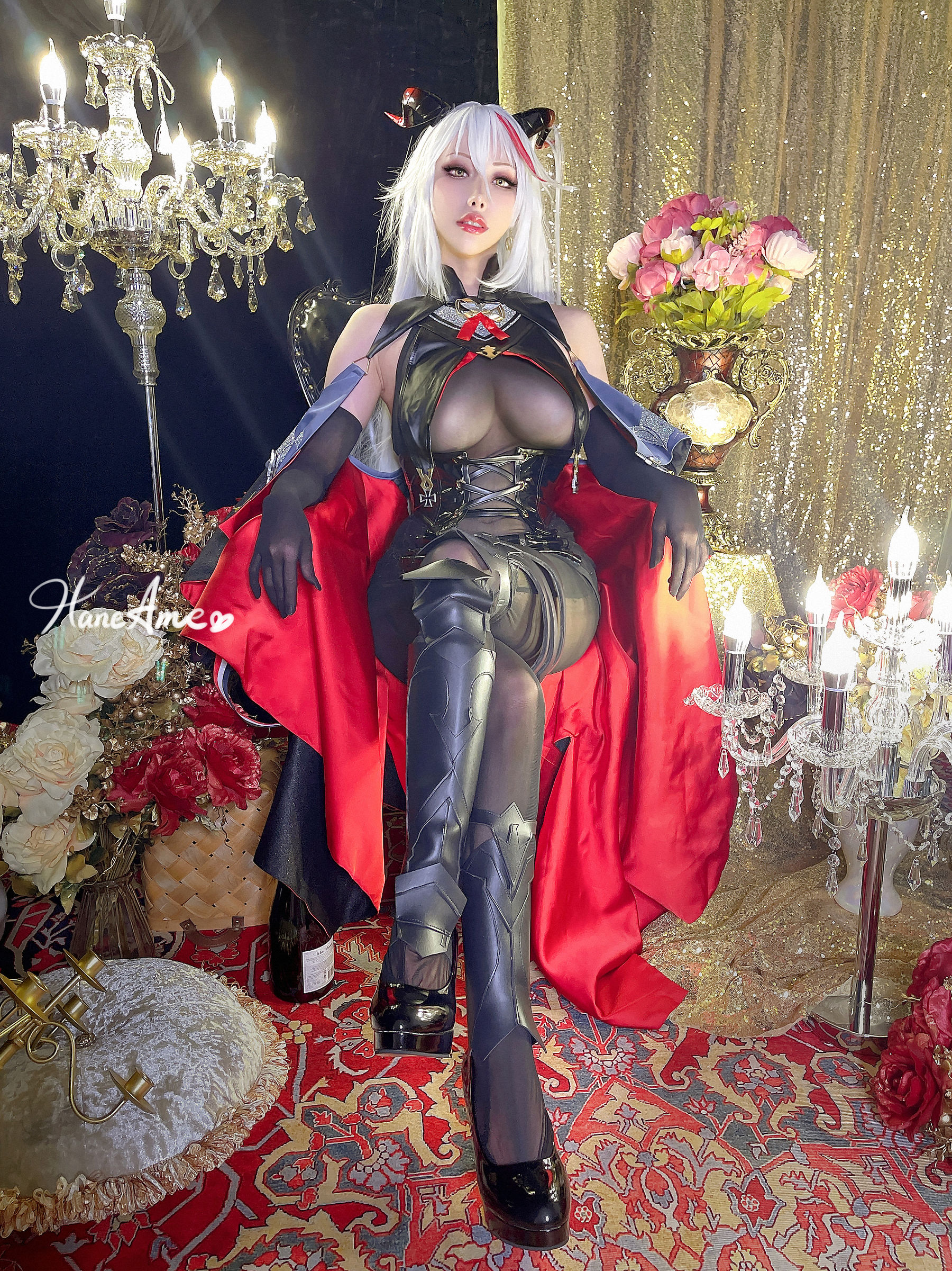 [网红COSER] Hane Ame 雨波写真 - 埃吉爾+梅琳娜