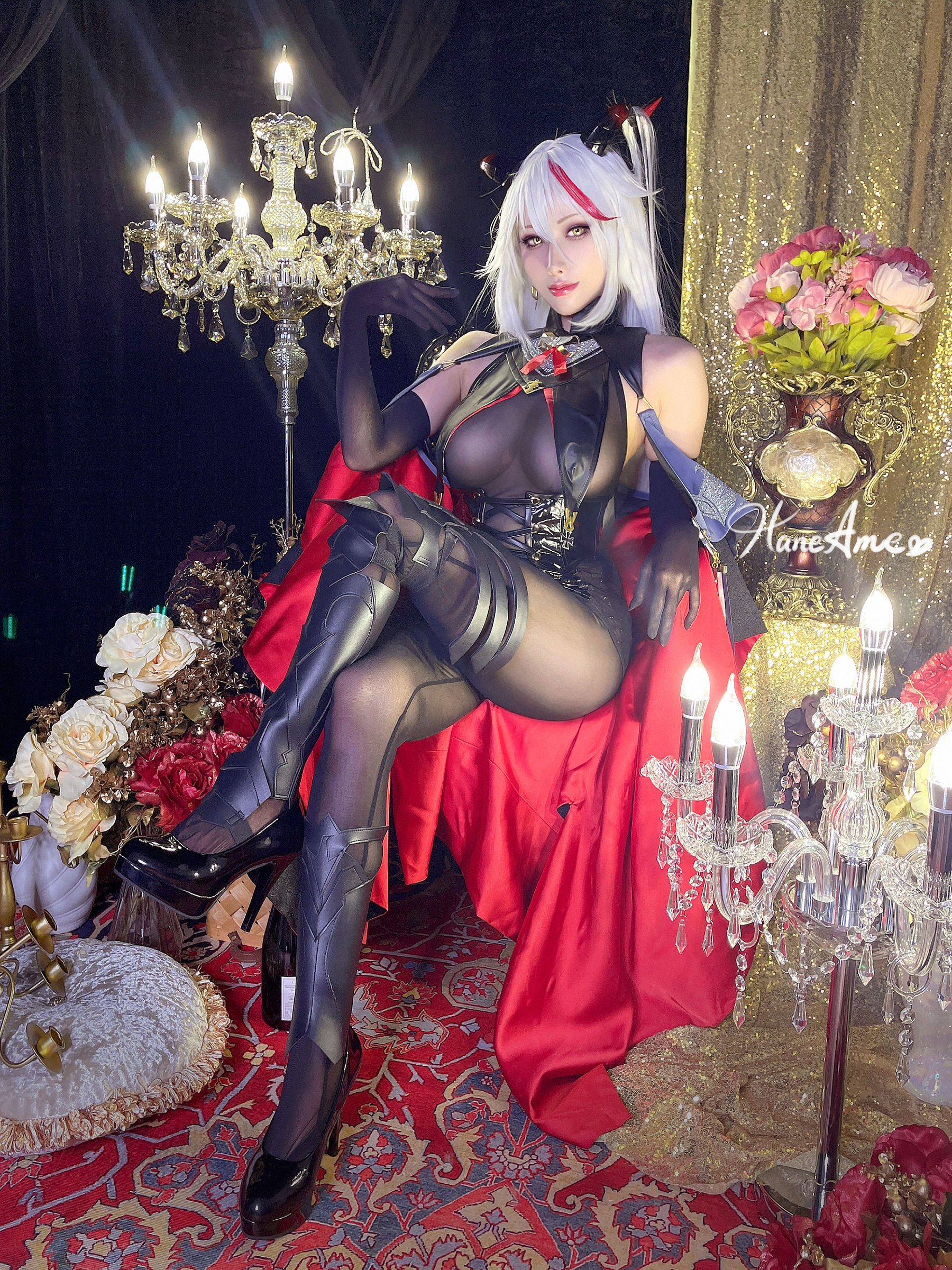 [网红COSER] Hane Ame 雨波写真 - 埃吉爾+梅琳娜