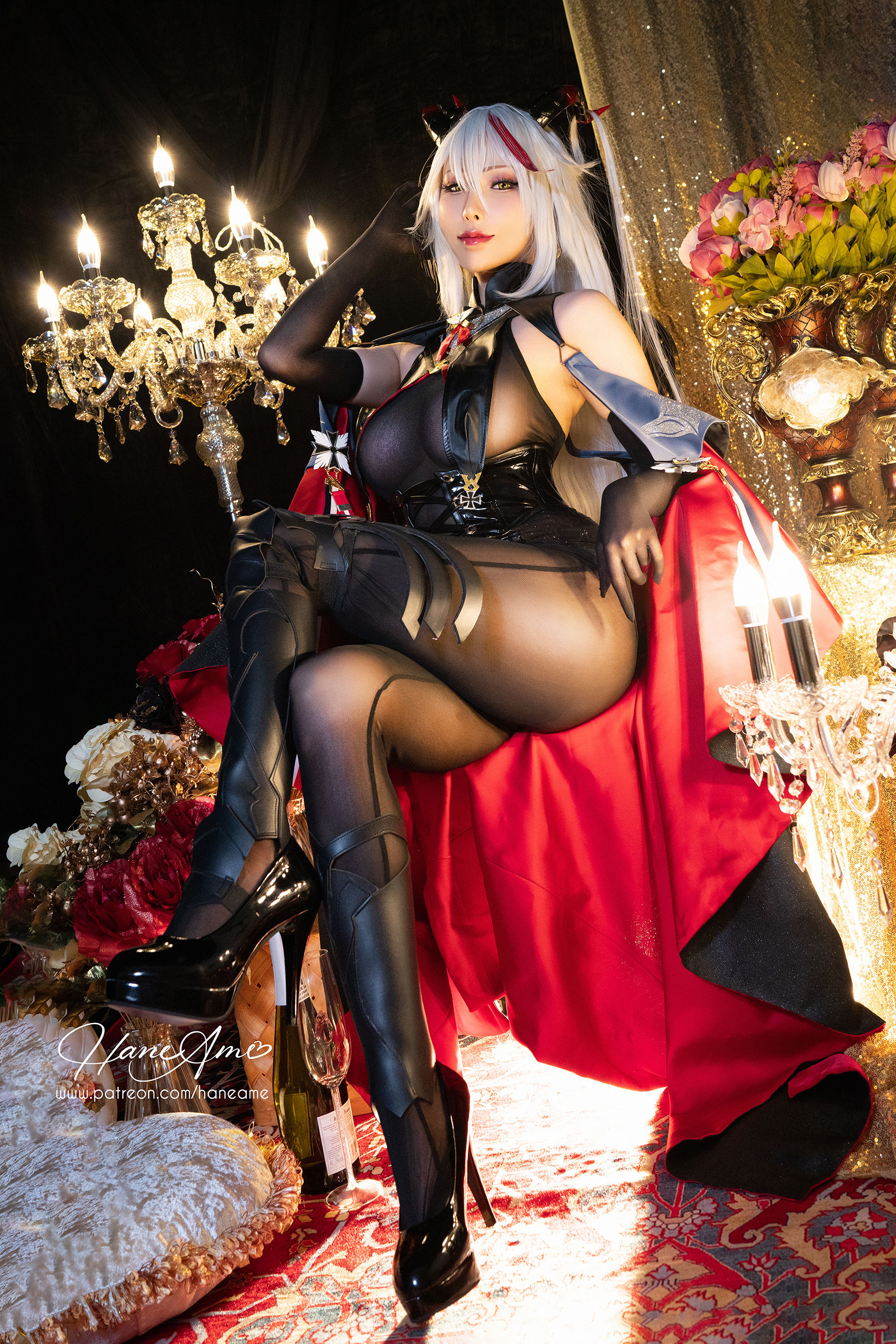 [网红COSER] Hane Ame 雨波写真 - 埃吉爾+梅琳娜