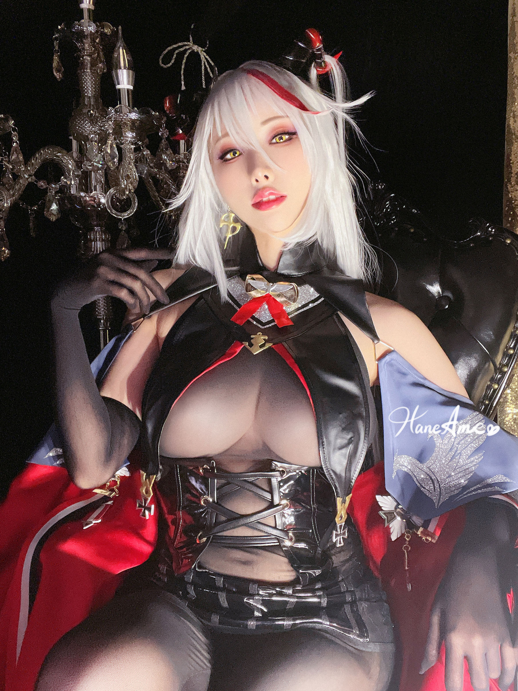 [网红COSER] Hane Ame 雨波写真 - 埃吉爾+梅琳娜