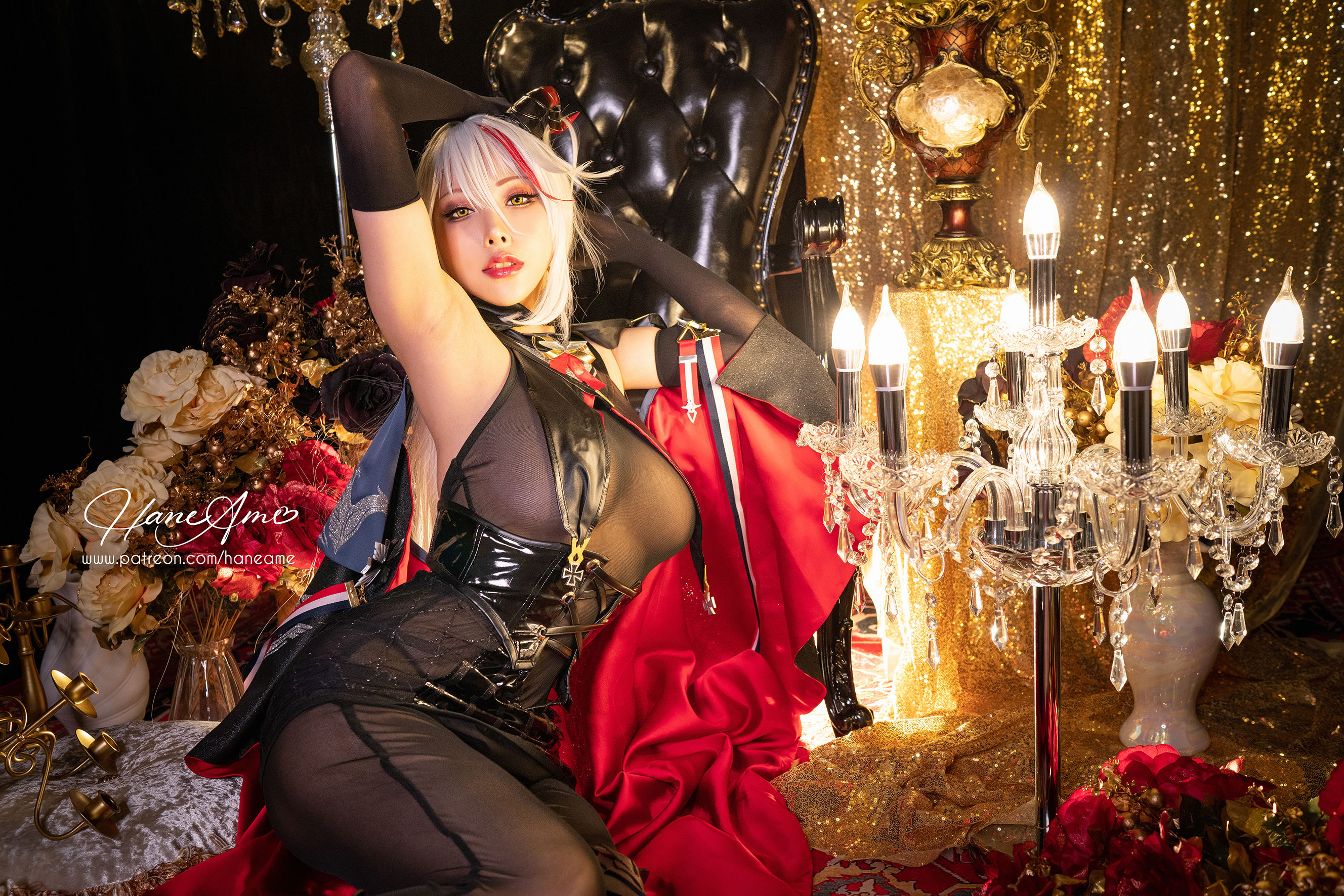 [网红COSER] Hane Ame 雨波写真 - 埃吉爾+梅琳娜