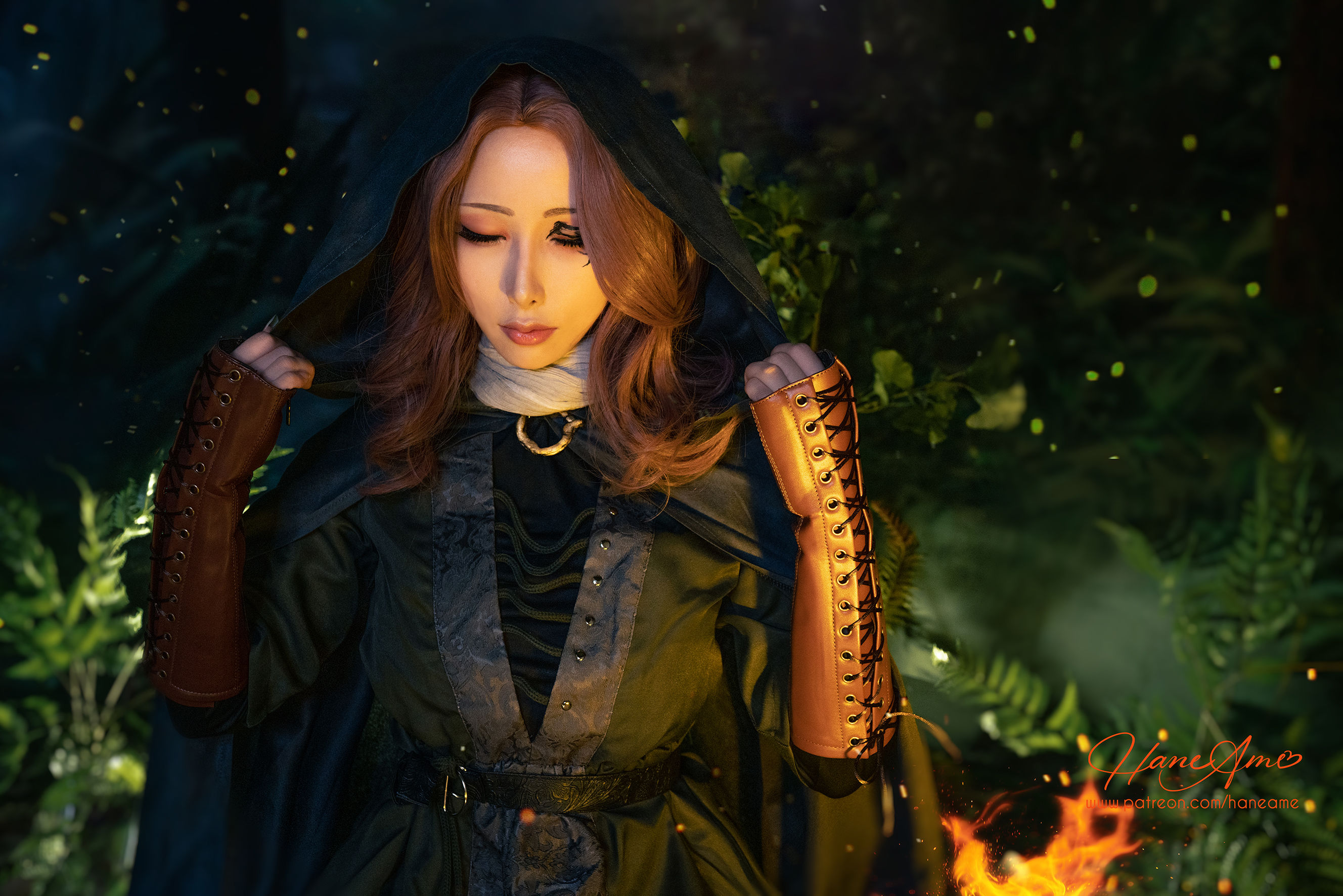[网红COSER] Hane Ame 雨波写真 - 埃吉爾+梅琳娜