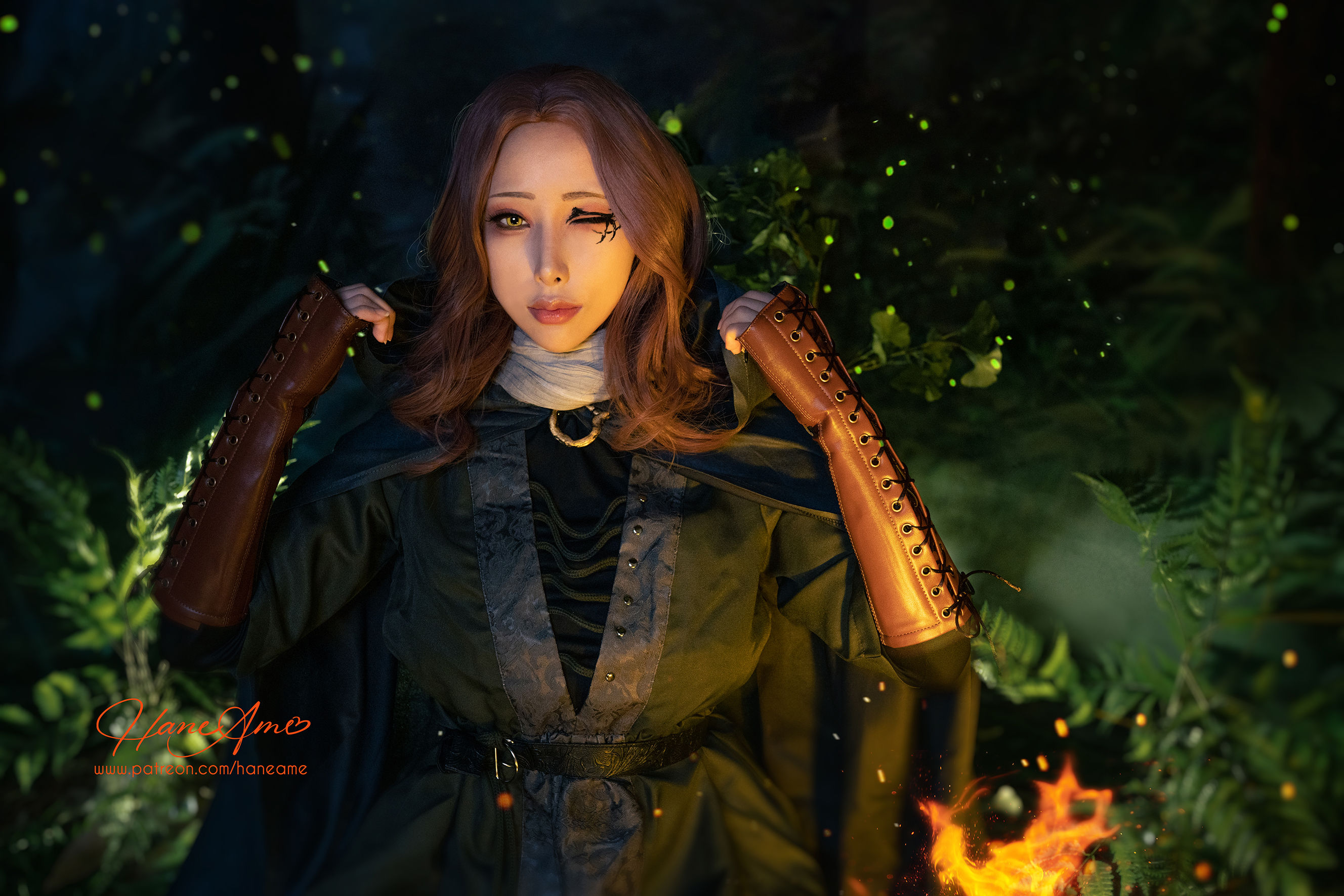 [网红COSER] Hane Ame 雨波写真 - 埃吉爾+梅琳娜
