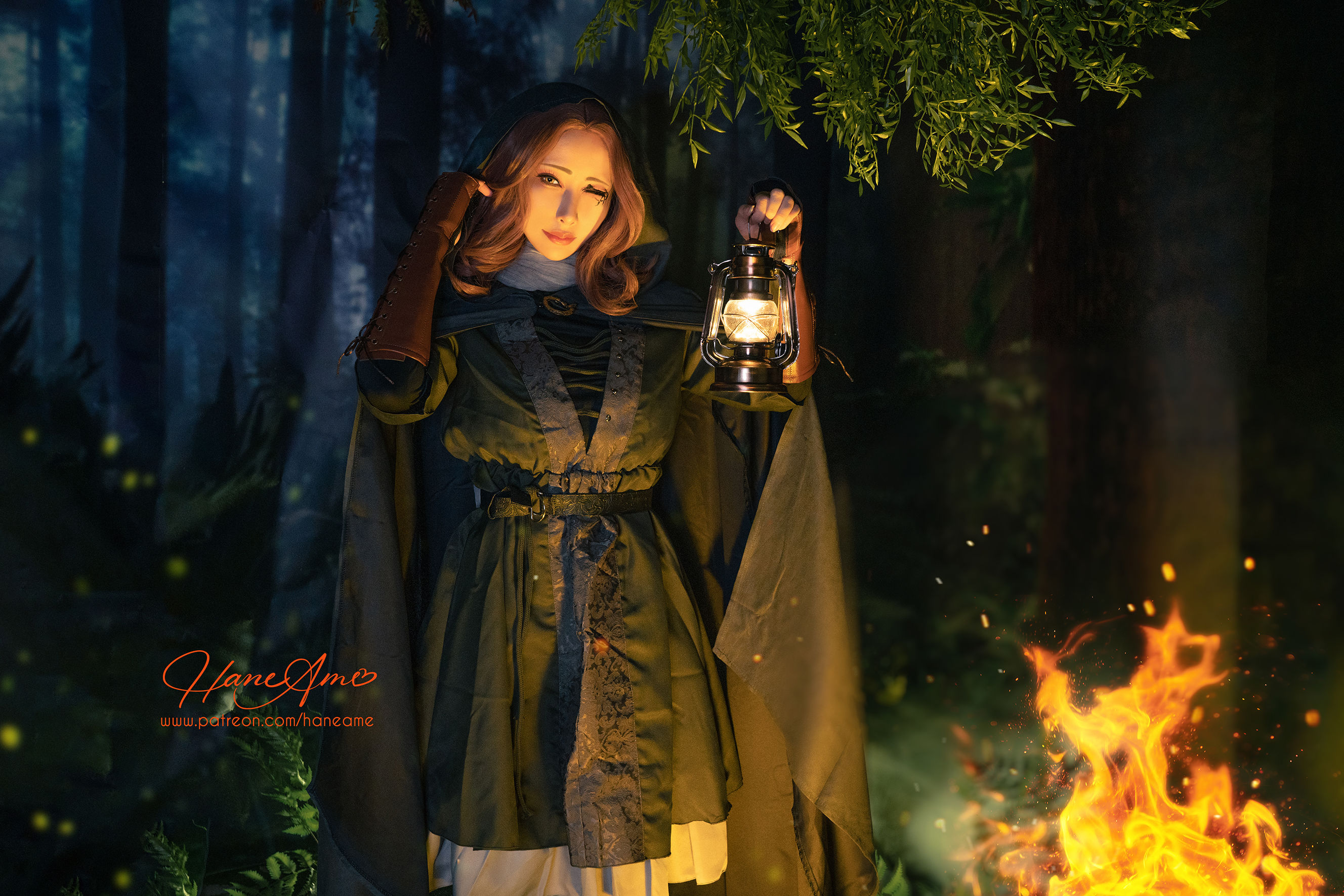 [网红COSER] Hane Ame 雨波写真 - 埃吉爾+梅琳娜