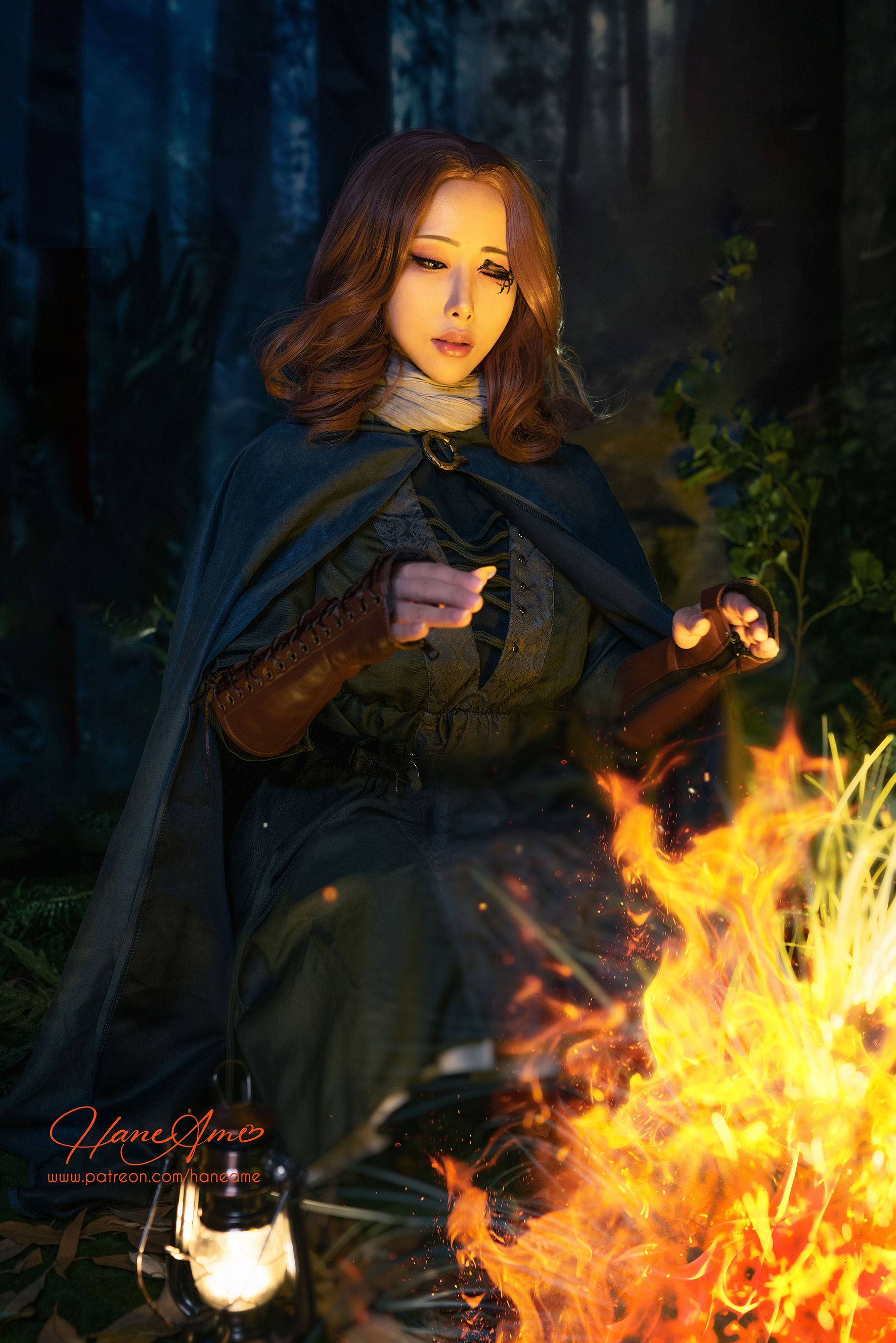 [网红COSER] Hane Ame 雨波写真 - 埃吉爾+梅琳娜